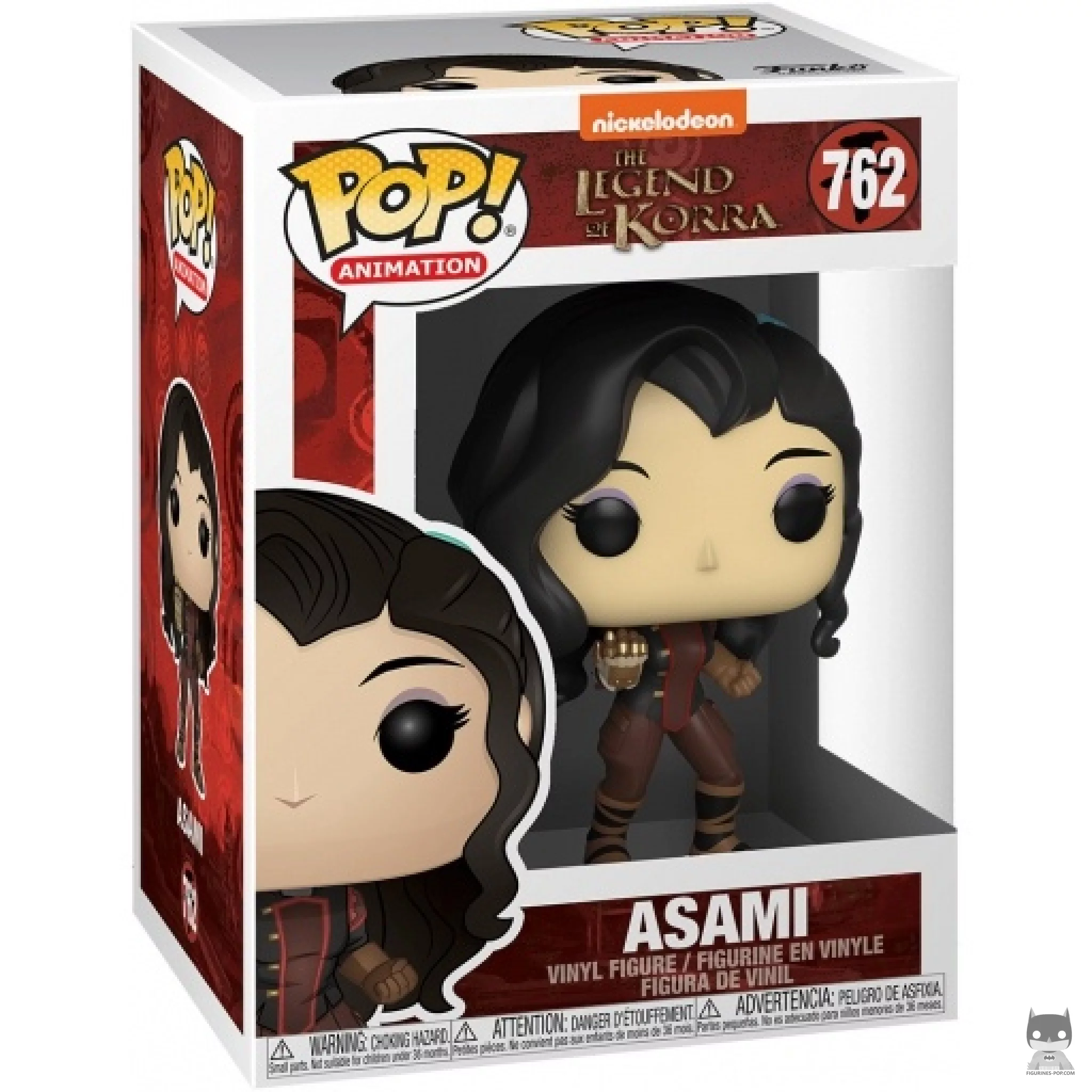 Asami Funko Pop! figure in its box