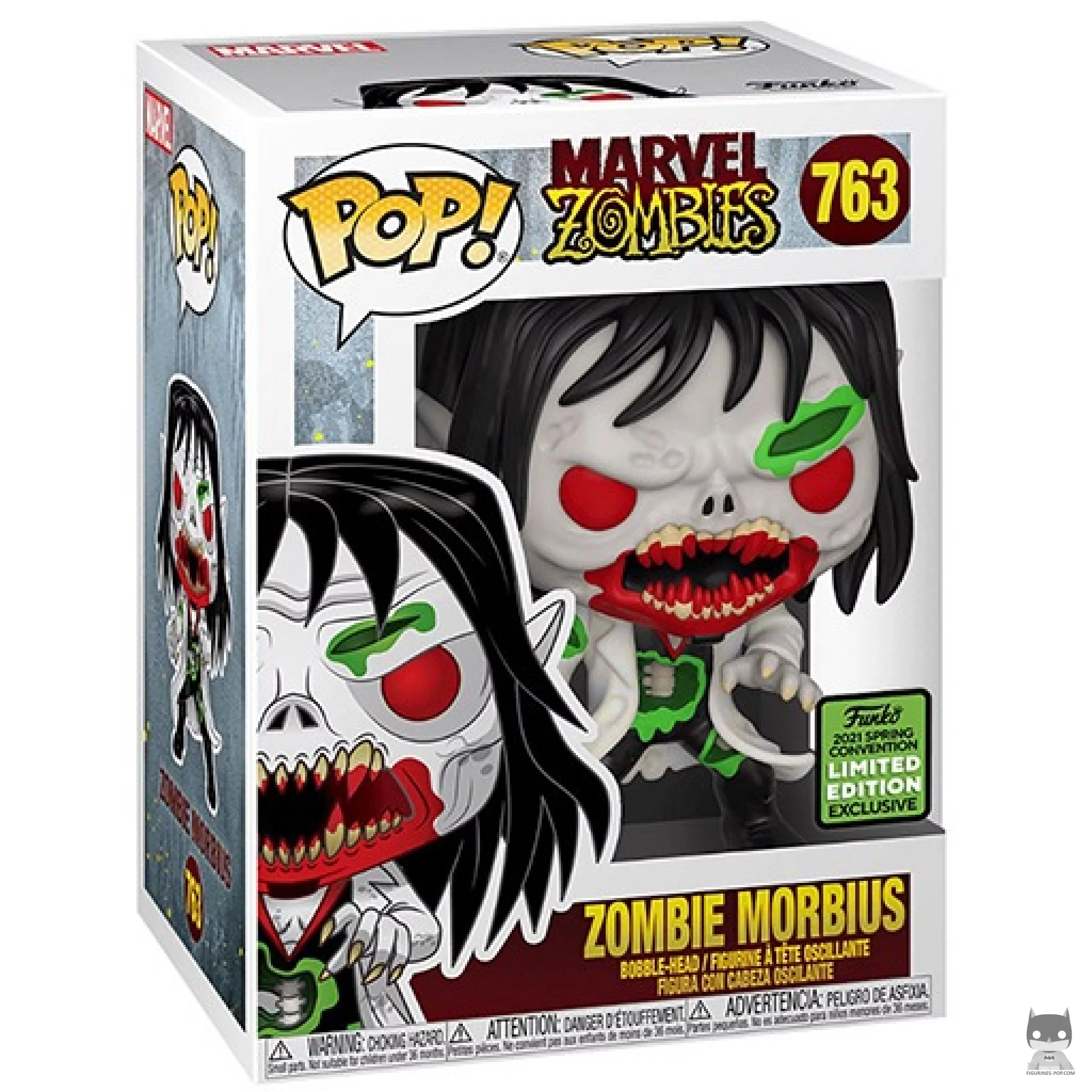 Zombie Morbius Funko Pop! figure in its box