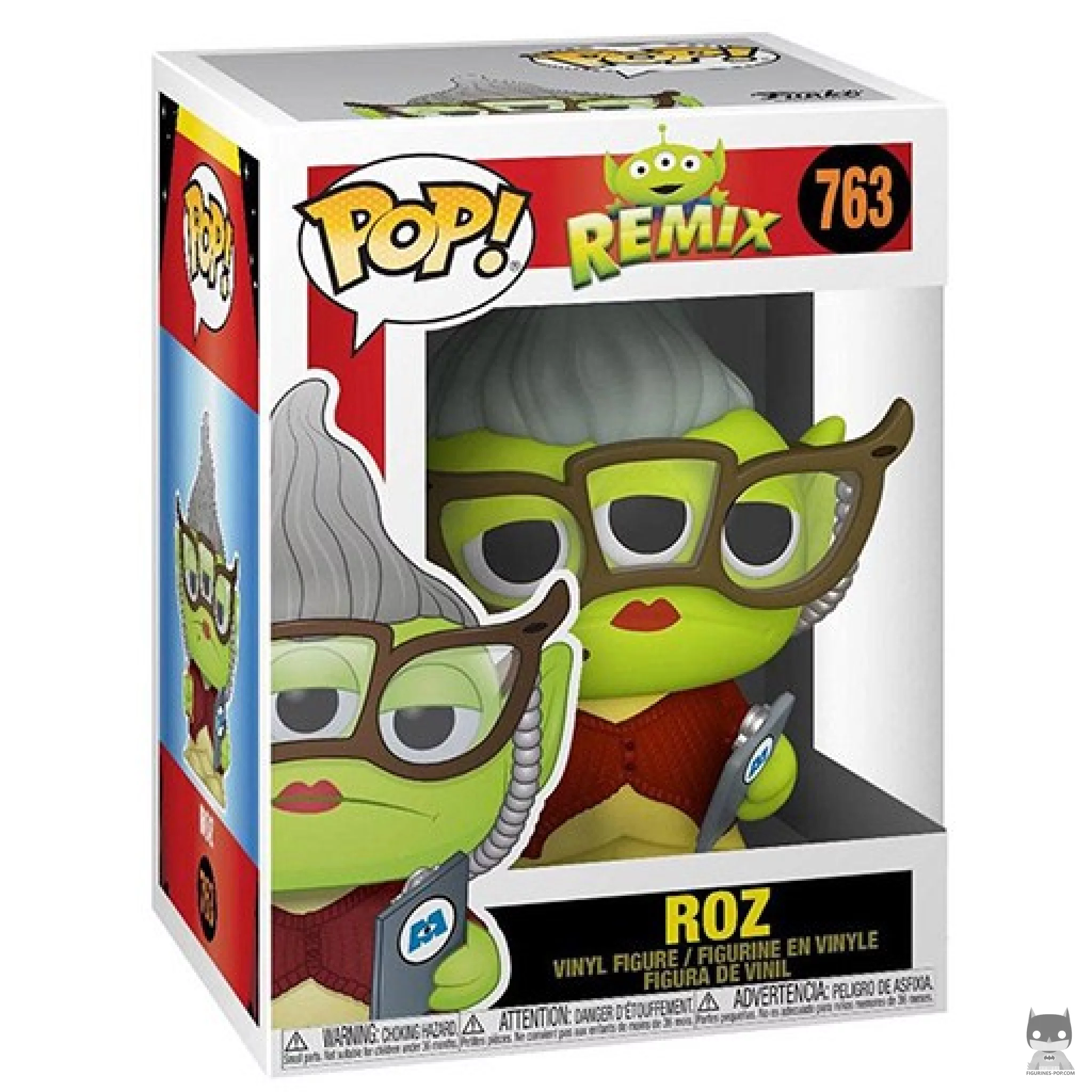 Roz Funko Pop! figure in its box