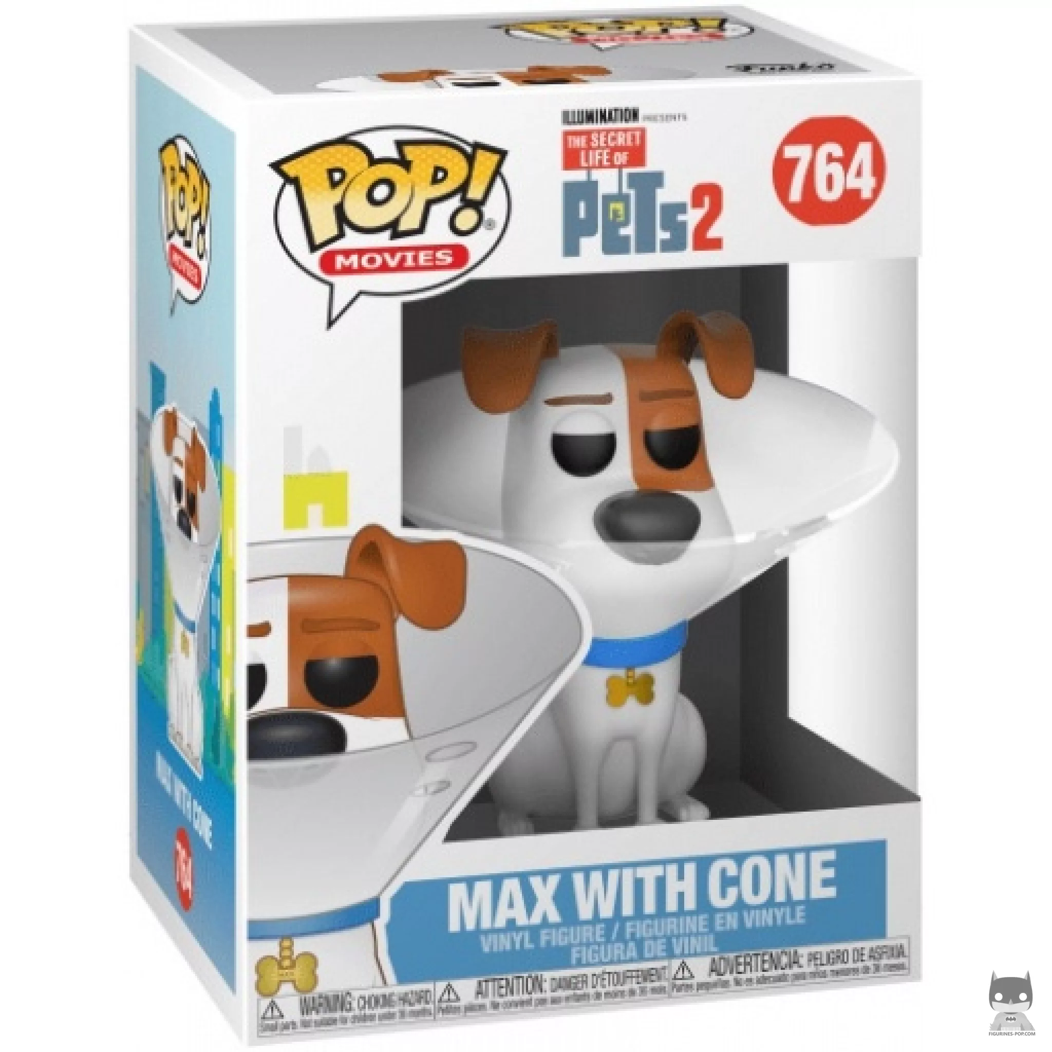 Max with Cone Funko Pop! figure in its box