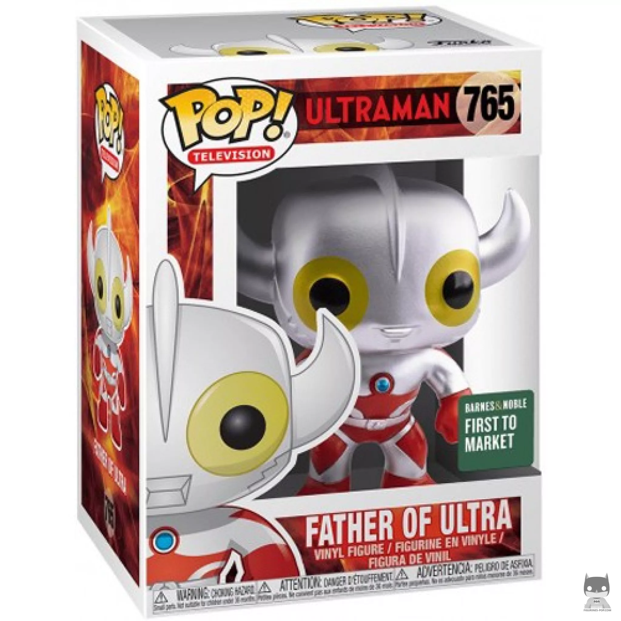 Father of Ultra Funko Pop! figure in its box