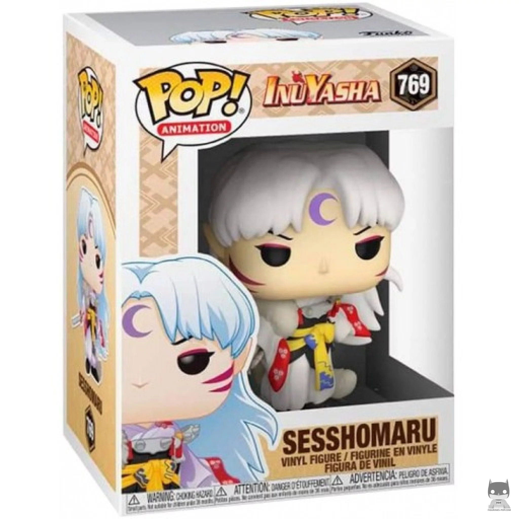 Sesshomaru Funko Pop! figure in its box