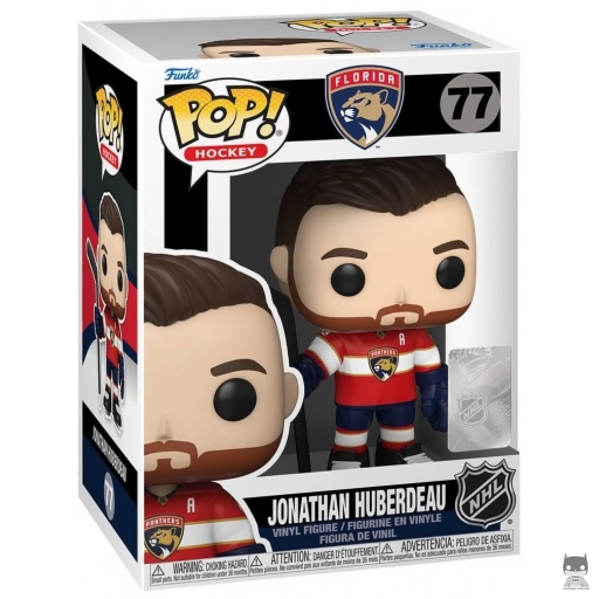 Jonathan Huberdeau Funko Pop! figure in its box