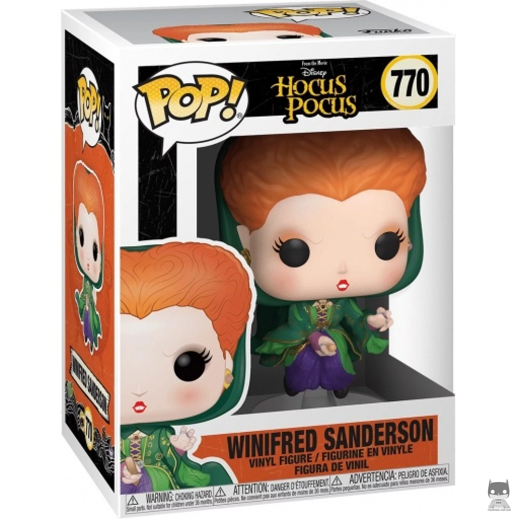 Winifred Sanderson Funko Pop! figure in its box