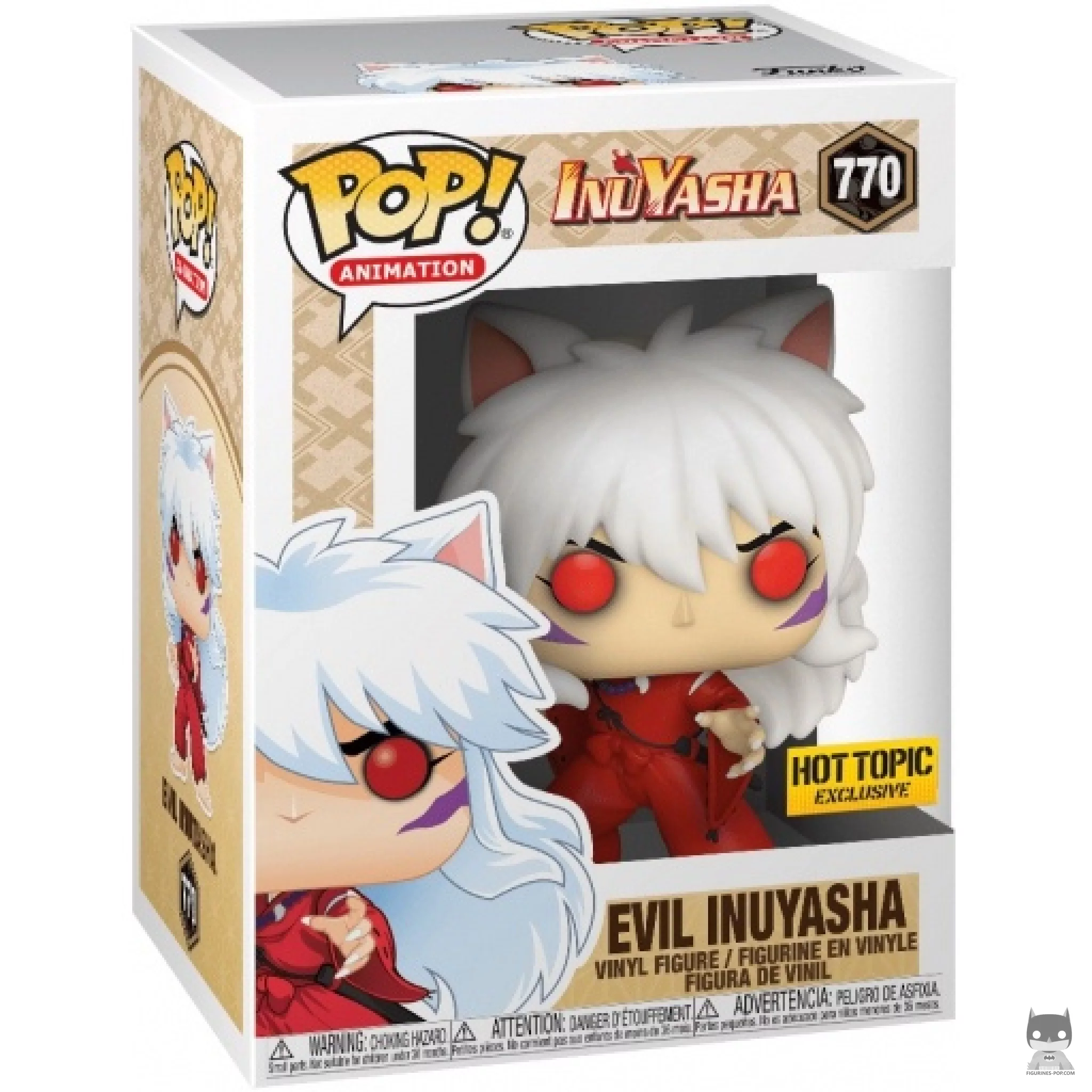 Evil Inuyasha Funko Pop! figure in its box