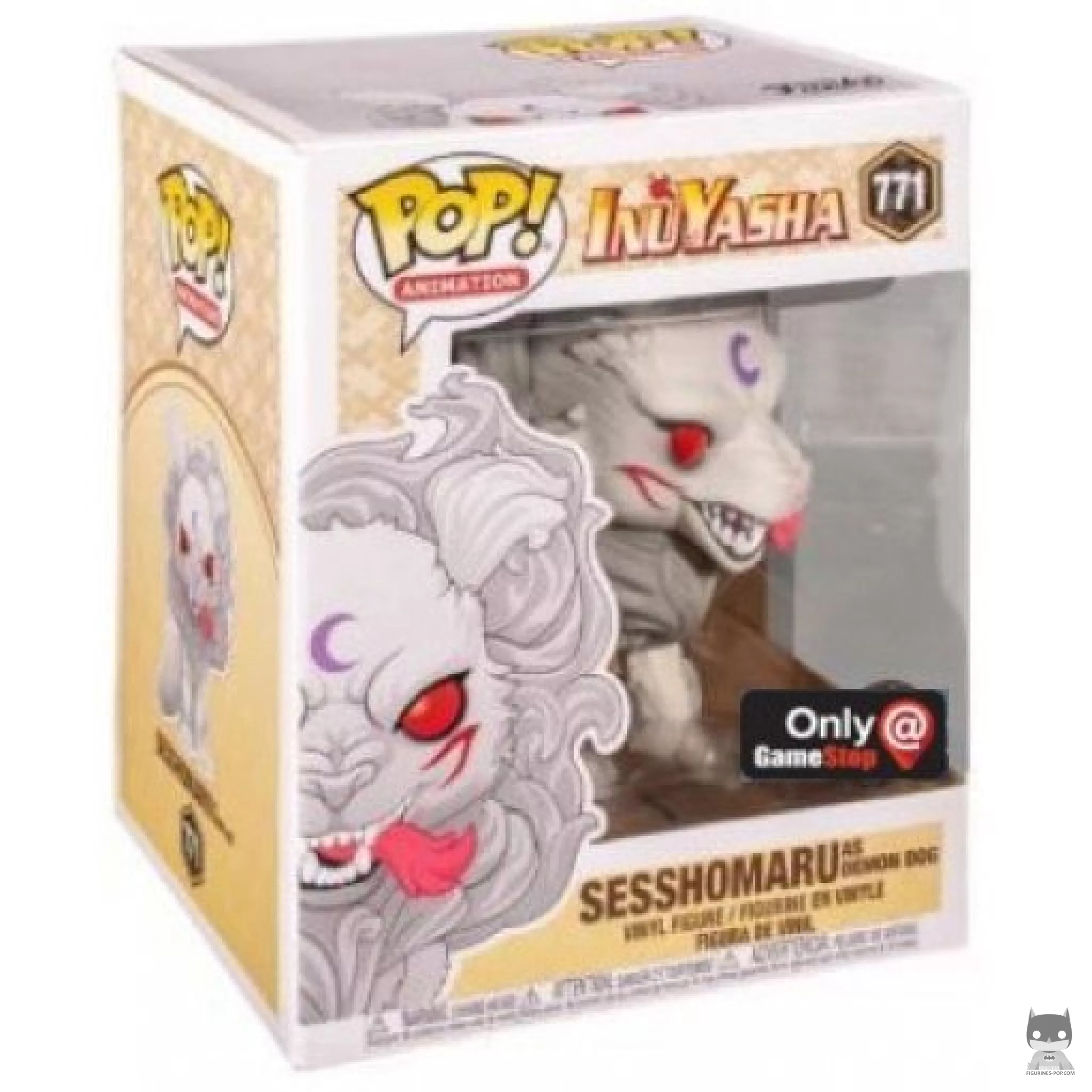 Sesshomaru as Demon Dog (Supersized) Funko Pop! figure in its box