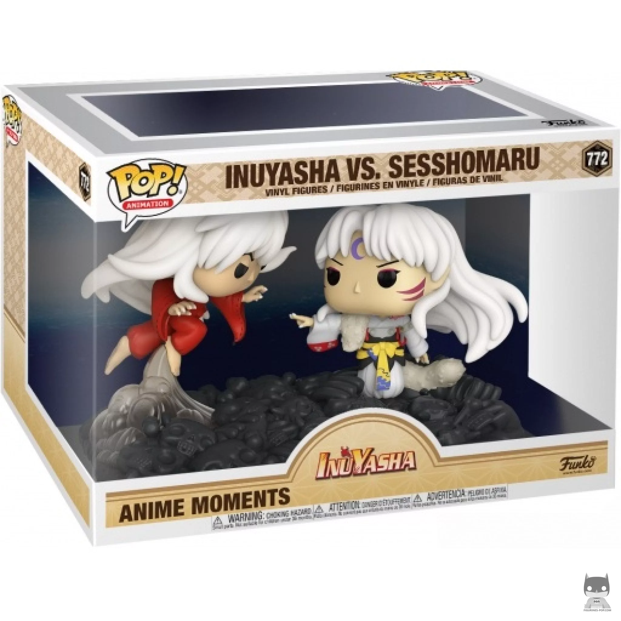 Inuyasha vs Sesshomaru Funko Pop! figure in its box