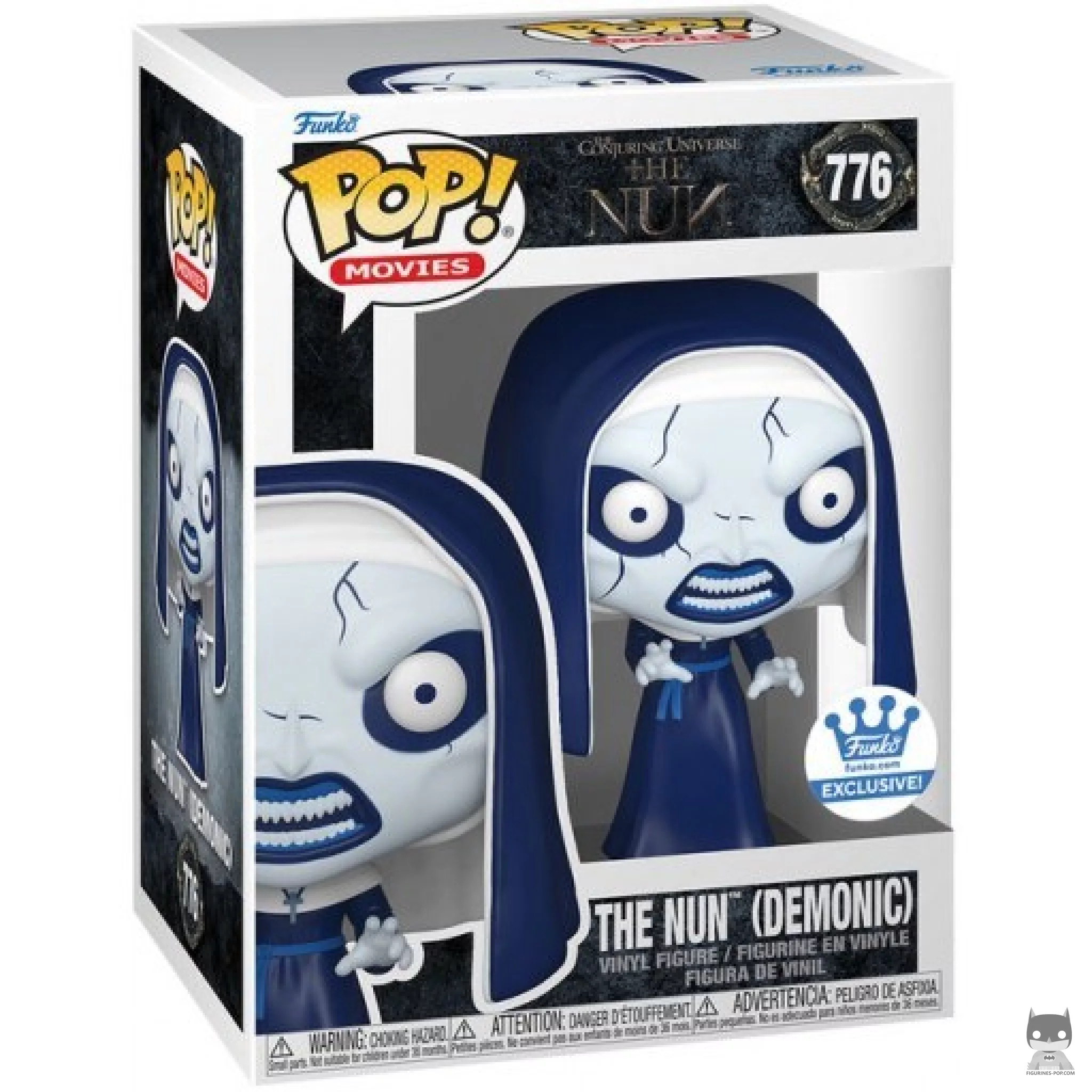 The Nun Moonlit (Demonic) Funko Pop! figure in its box