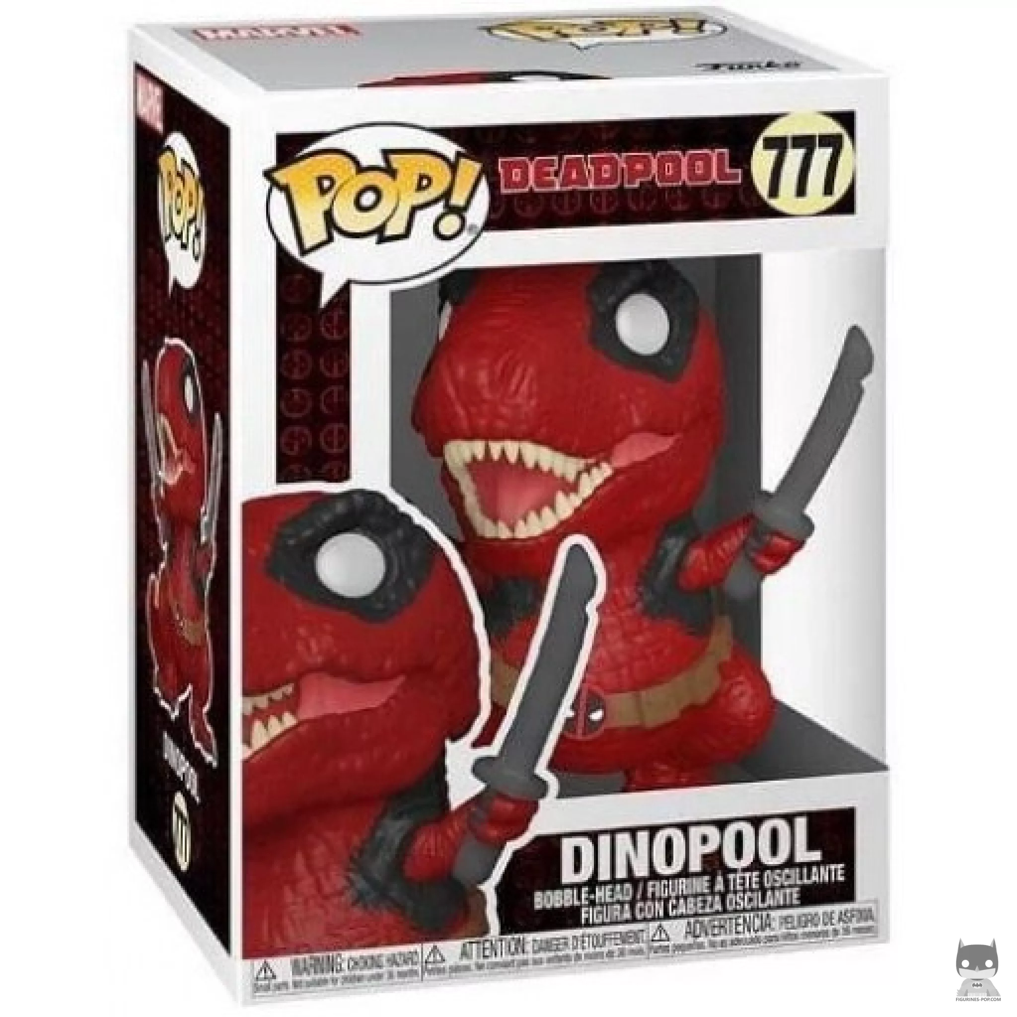 Dinopool Funko Pop! figure in its box