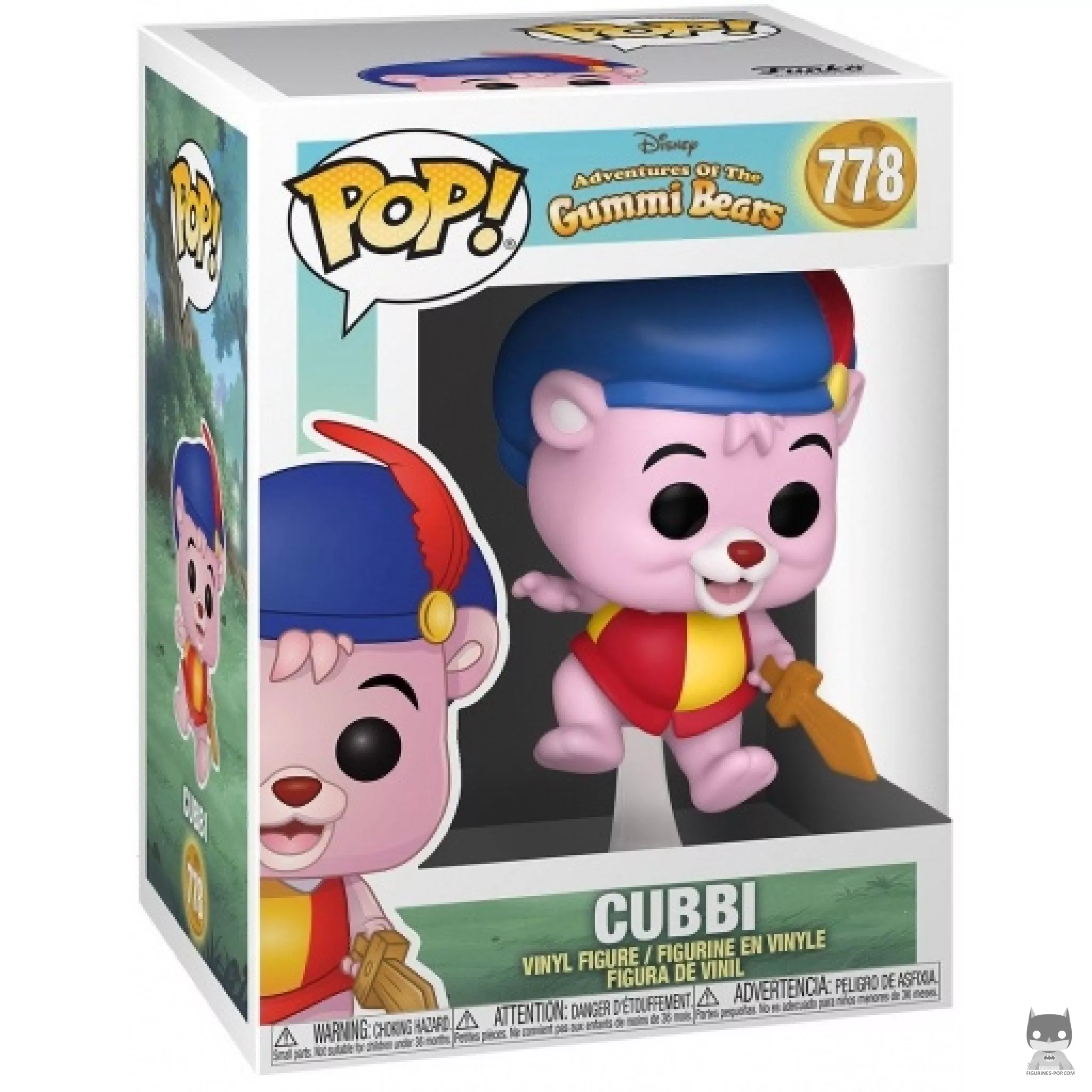 Cubbi Funko Pop! figure in its box
