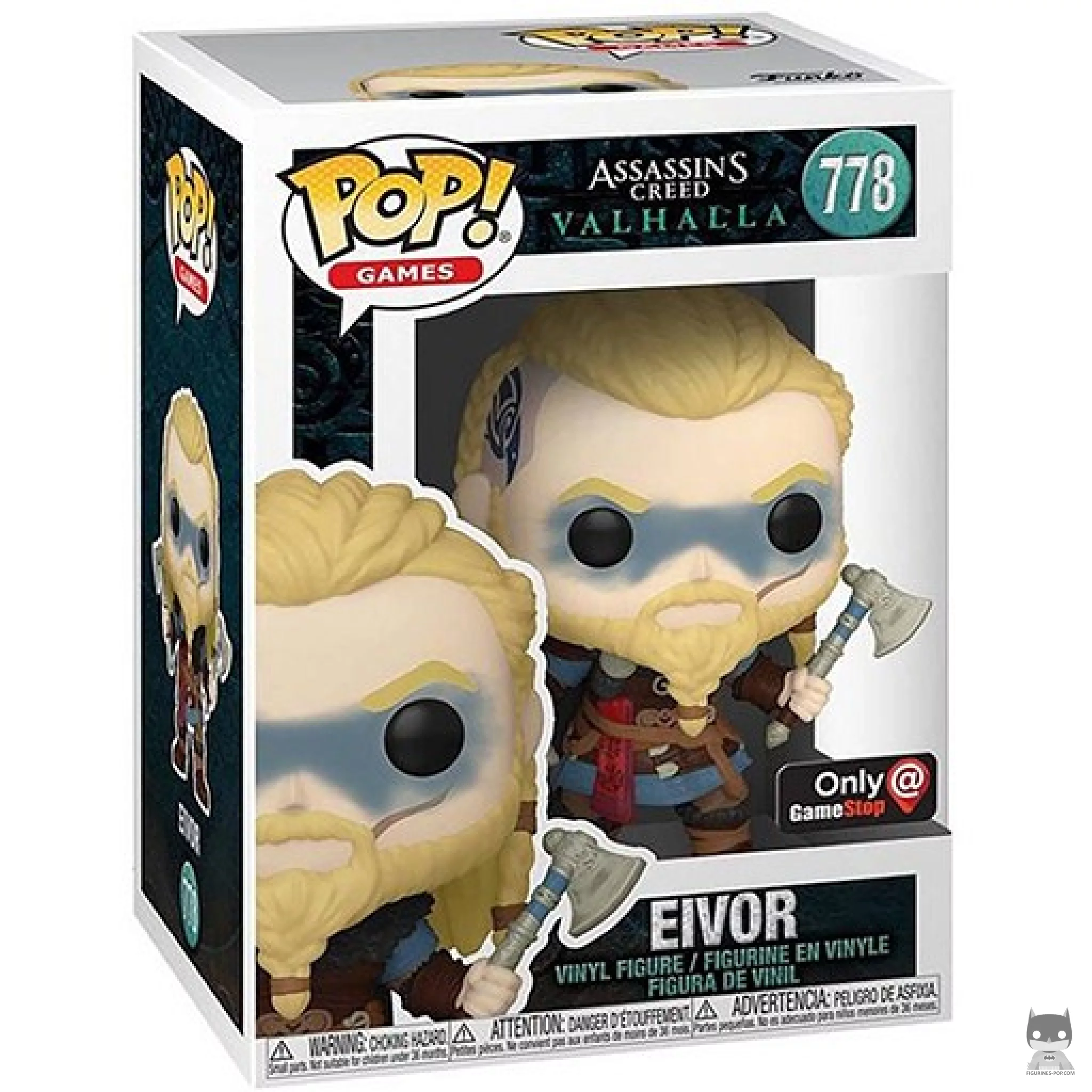 Eivor Funko Pop! figure in its box