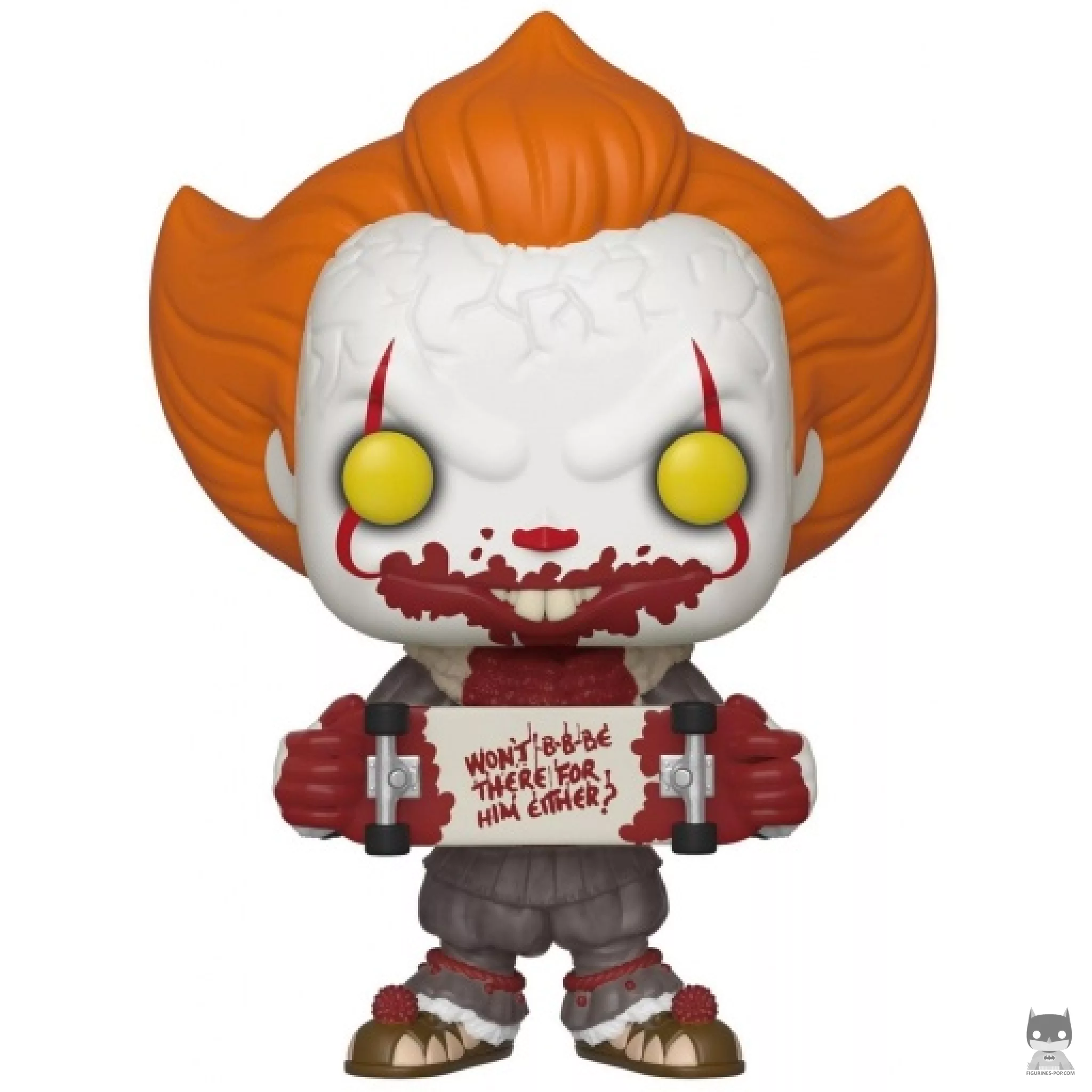 Pennywise with skateboard Funko Pop! figure (IT: Chapter Two)