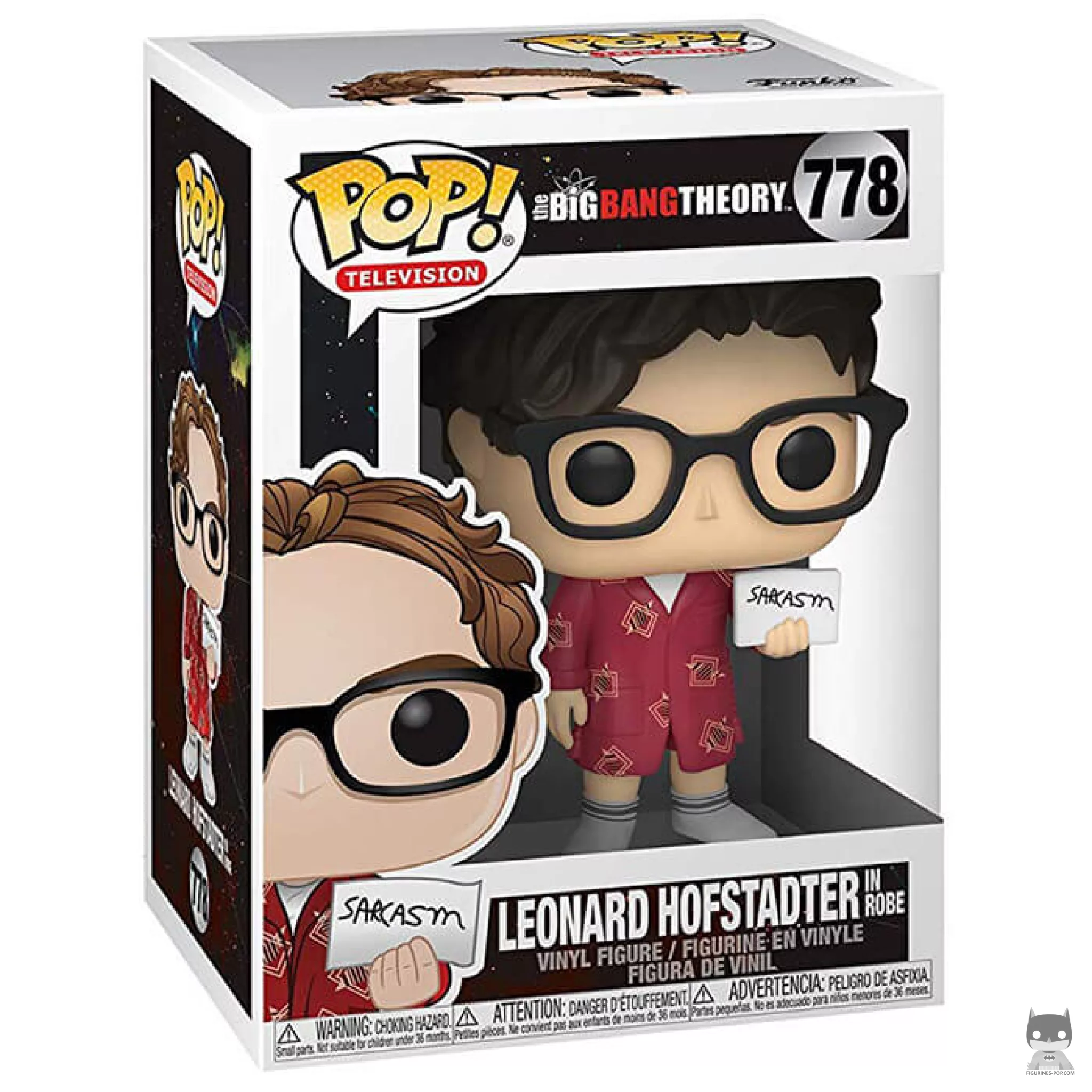 Leonard Hofstadter Funko Pop! figure in its box