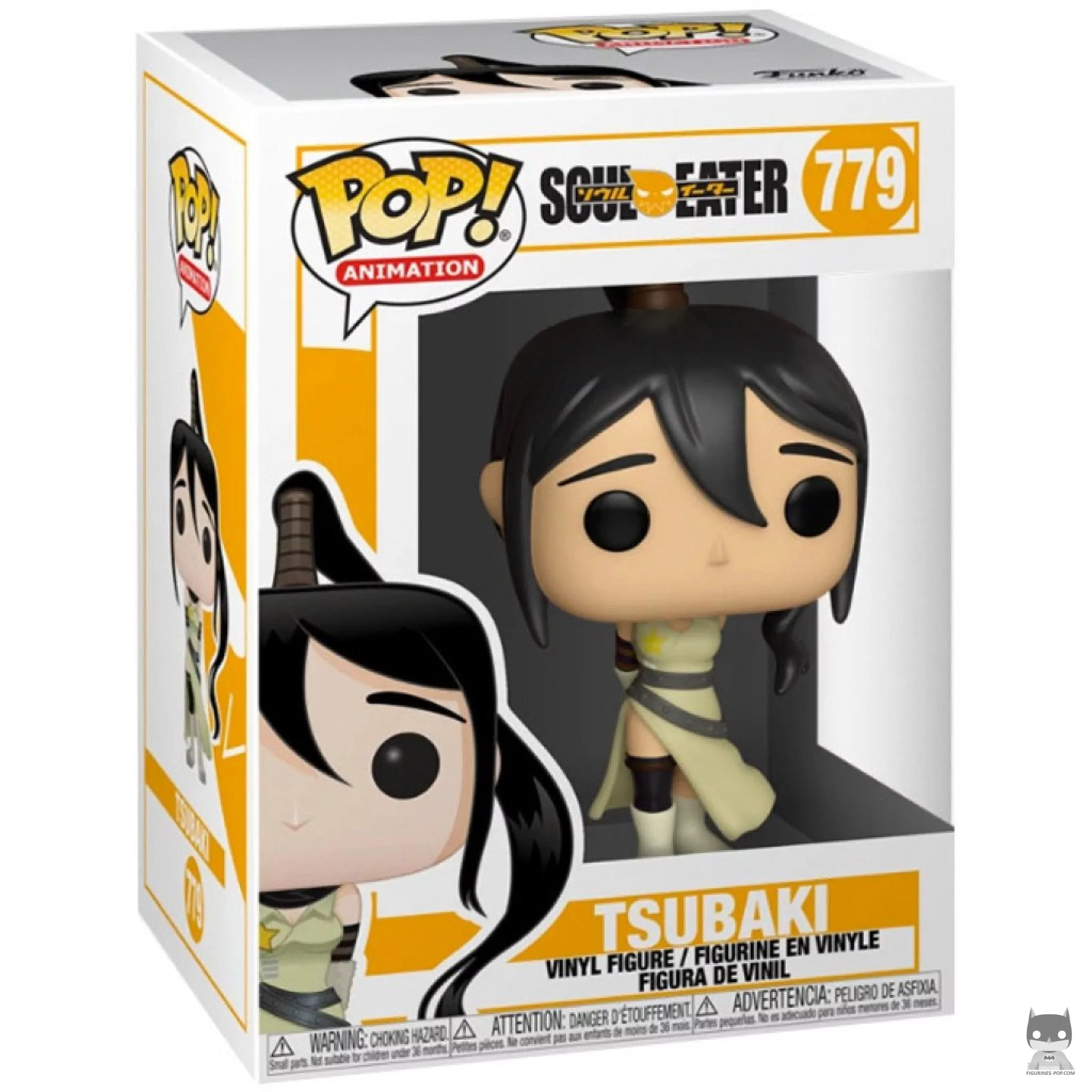 Tsubaki Funko Pop! figure in its box