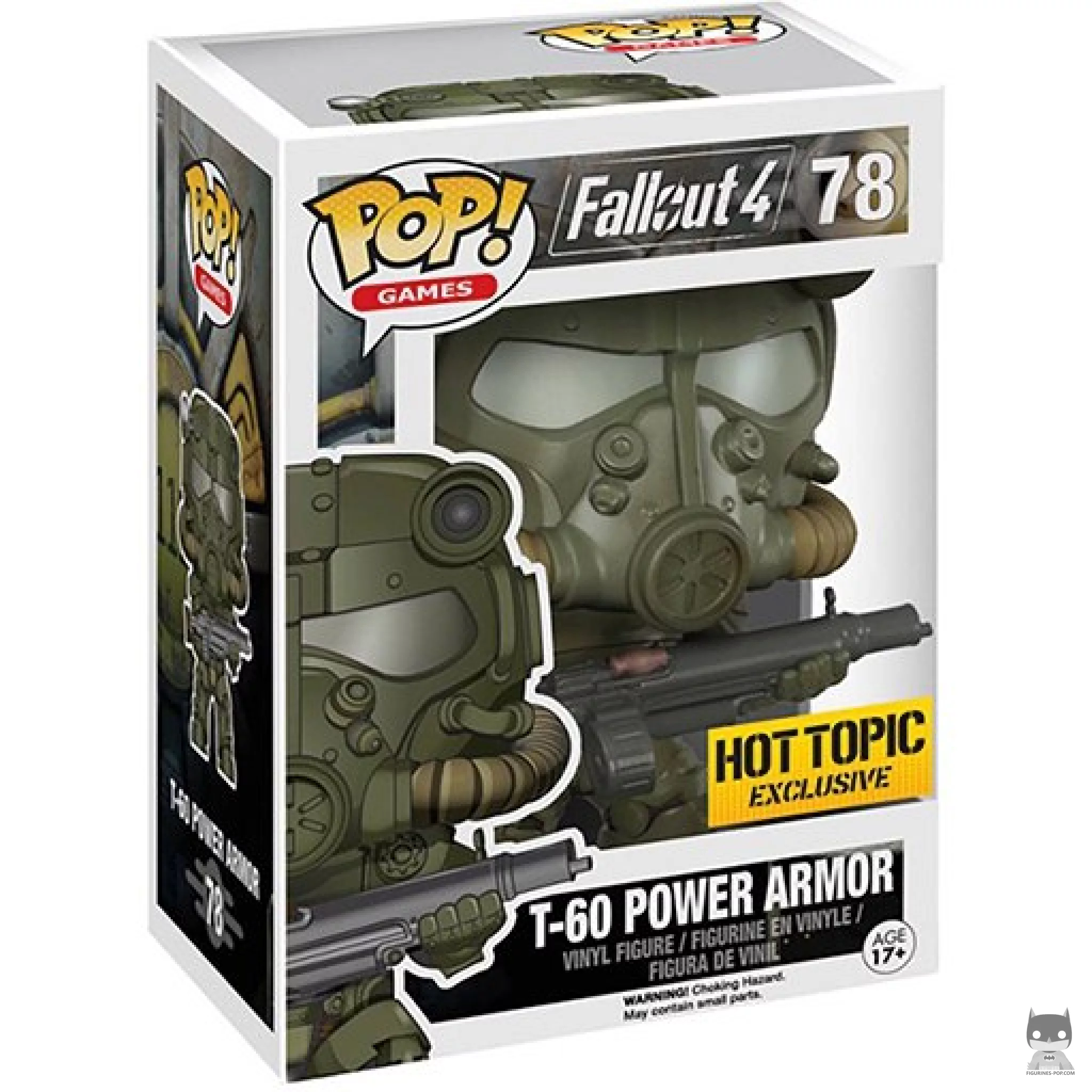 T-60 Power Armor (Green) Funko Pop! figure in its box