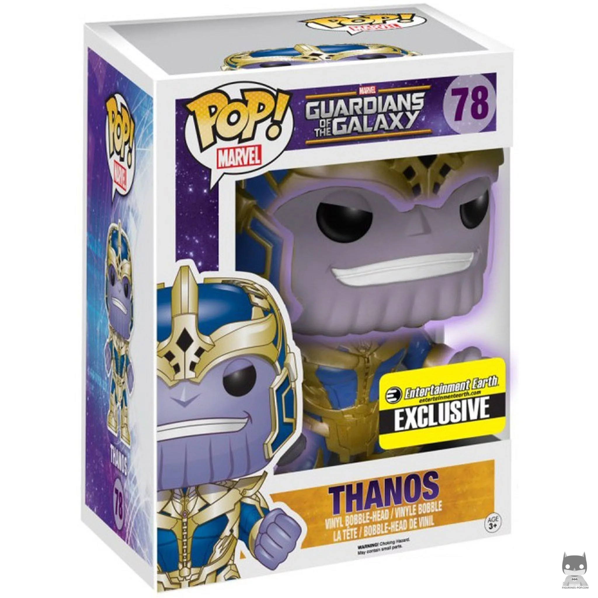Thanos (Supersized) Funko Pop! figure in its box