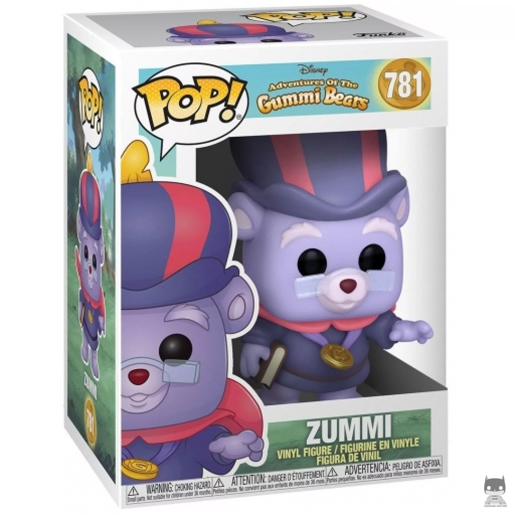 Zummi Funko Pop! figure in its box