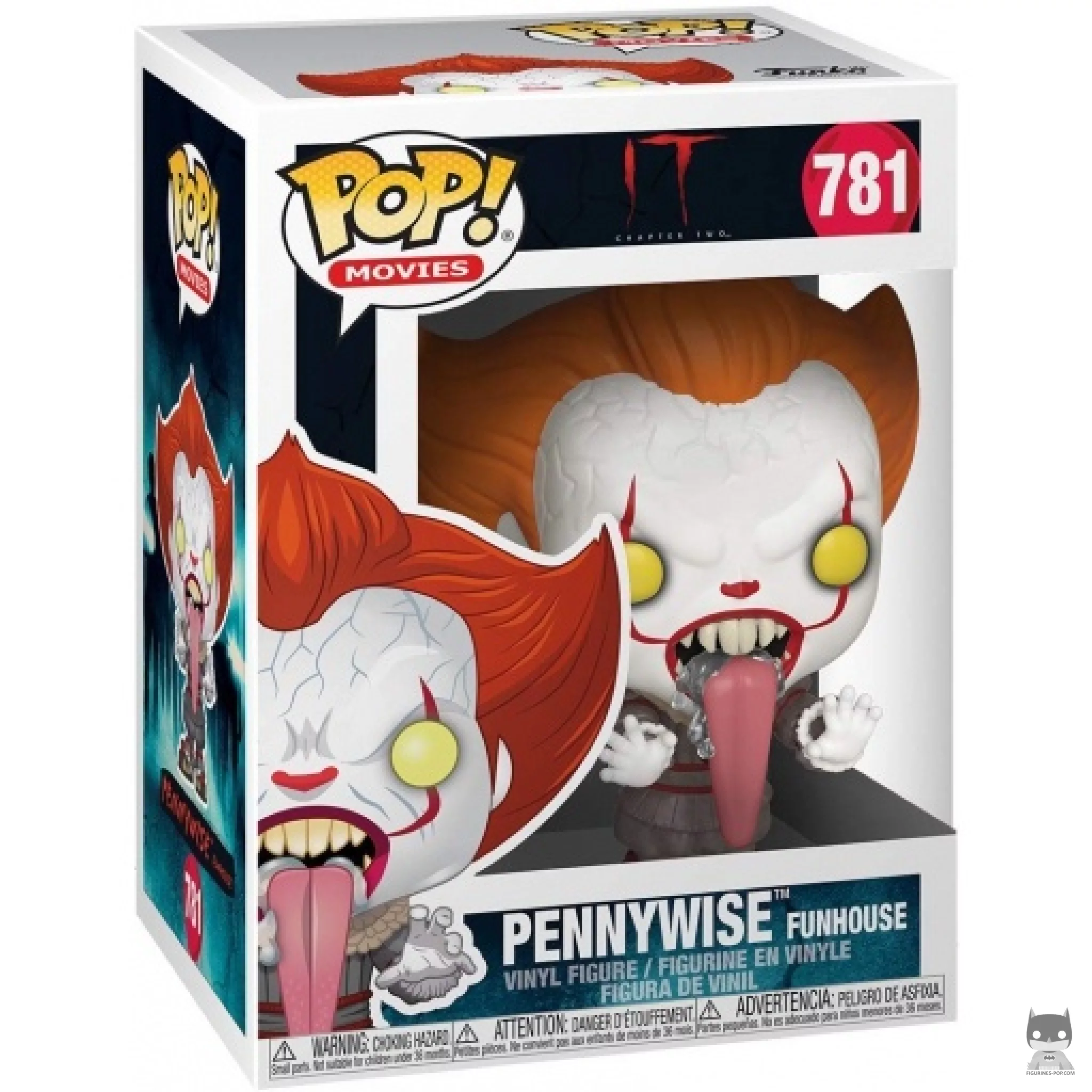 Pennywise Funhouse Funko Pop! figure in its box