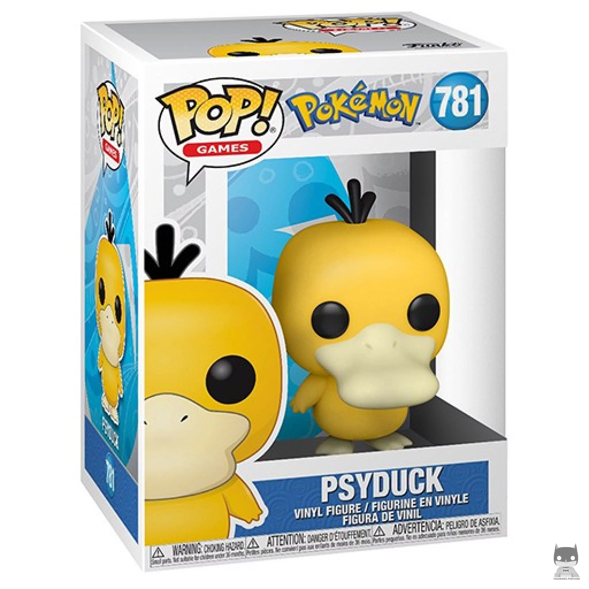 Psyduck Funko Pop! figure in its box
