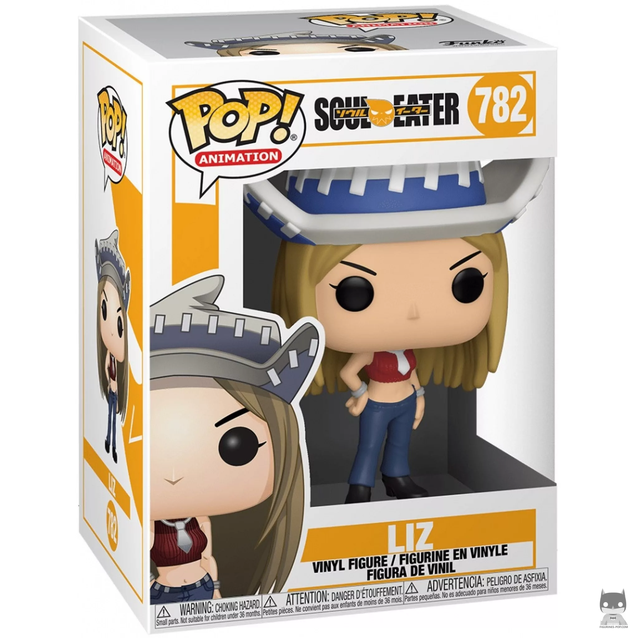 Liz Funko Pop! figure in its box
