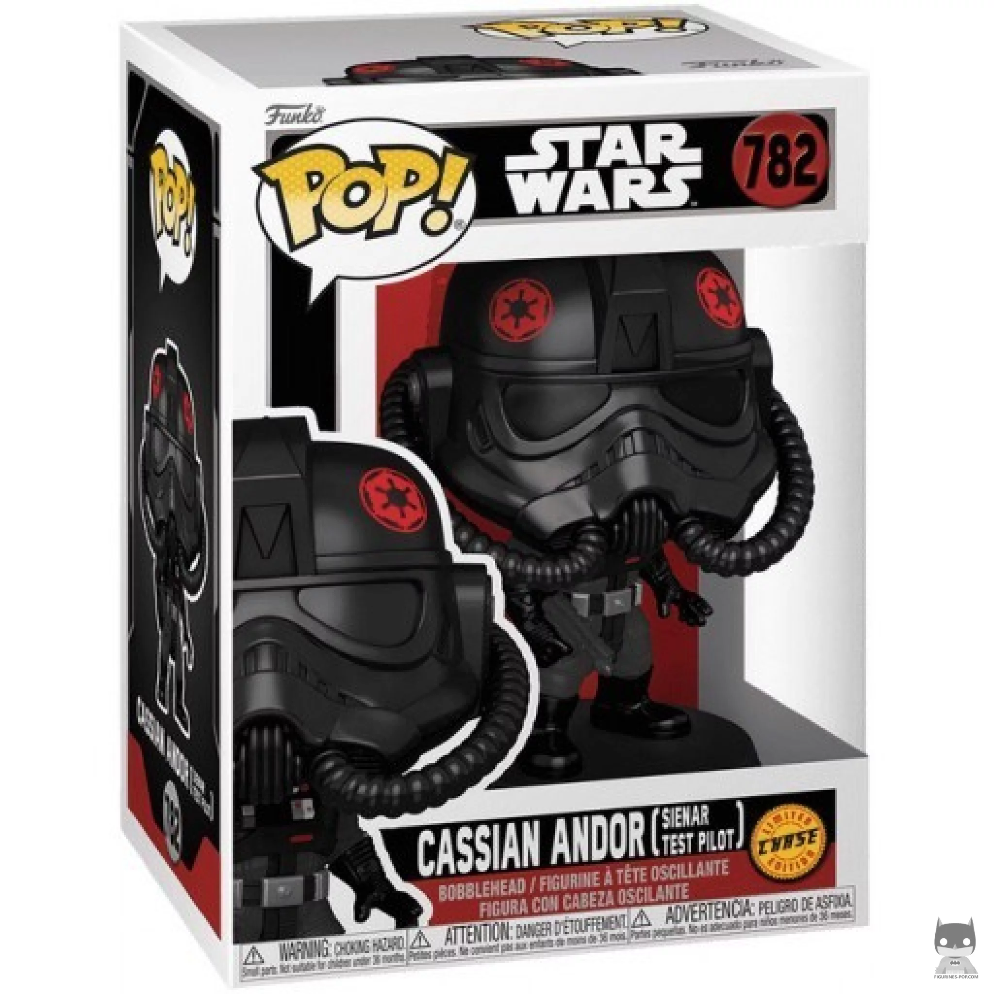 Cassian Andor (Sienar Test Pilot) (Chase) Funko Pop! figure in its box