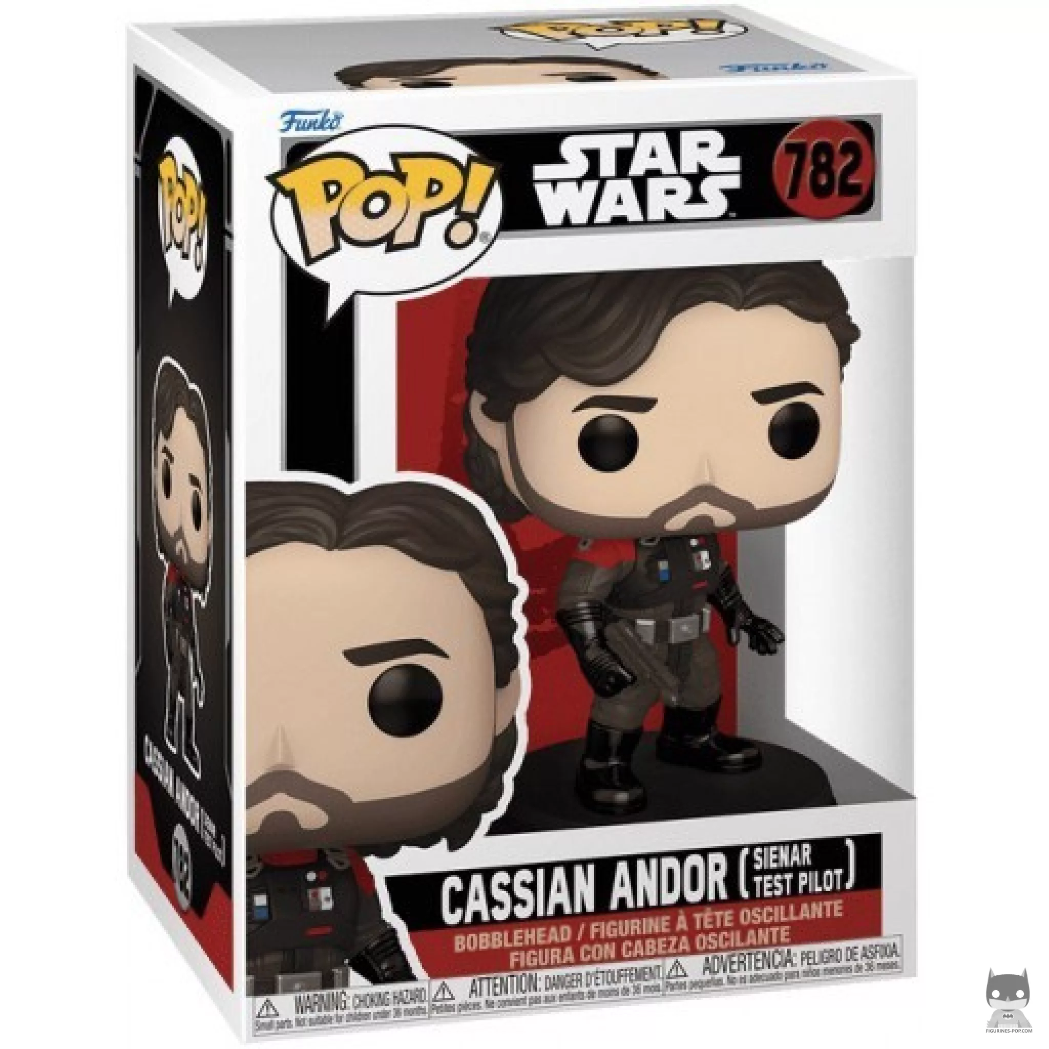 Cassian Andor (Sienar Test Pilot) Funko Pop! figure in its box