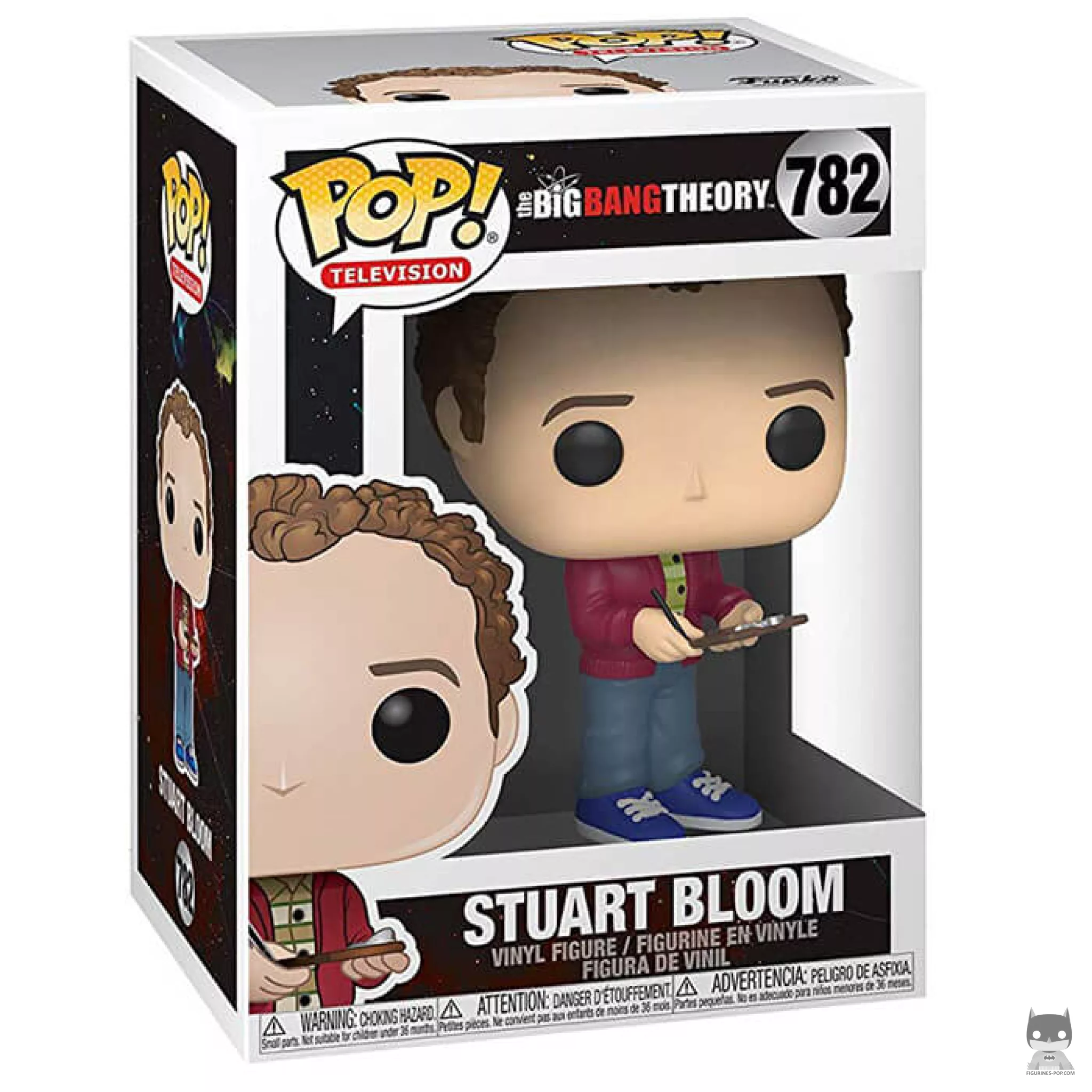 Stuart Bloom Funko Pop! figure in its box