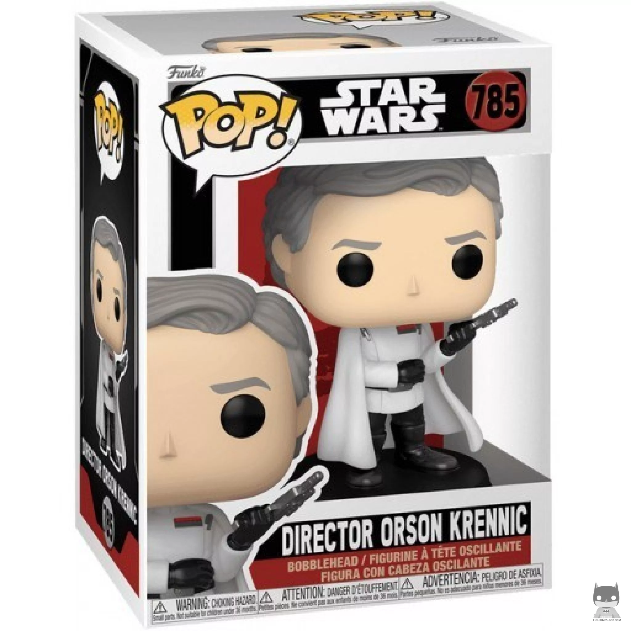 Director Orson Krennic Funko Pop! figure in its box
