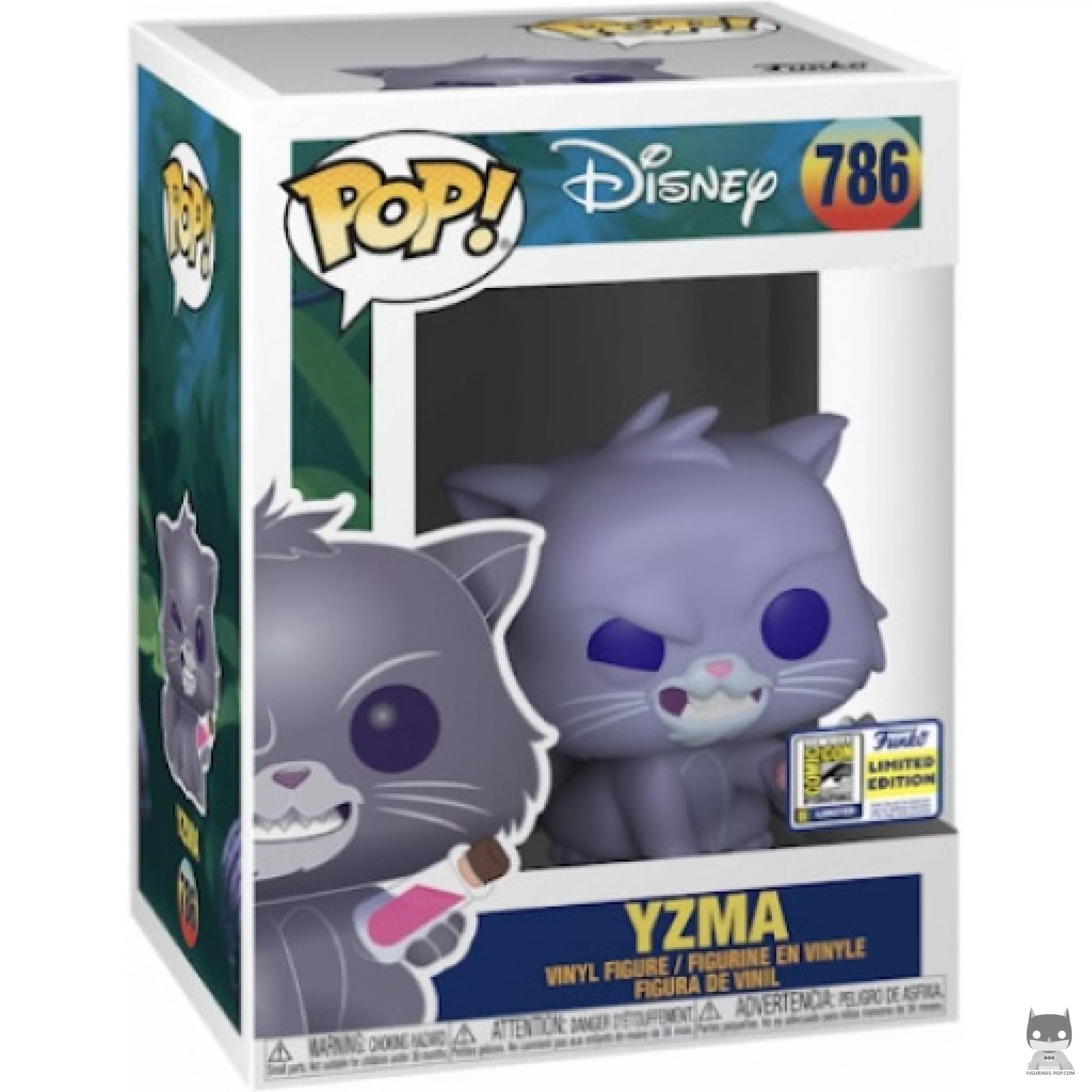 Yzma as Cat Funko Pop! figure in its box