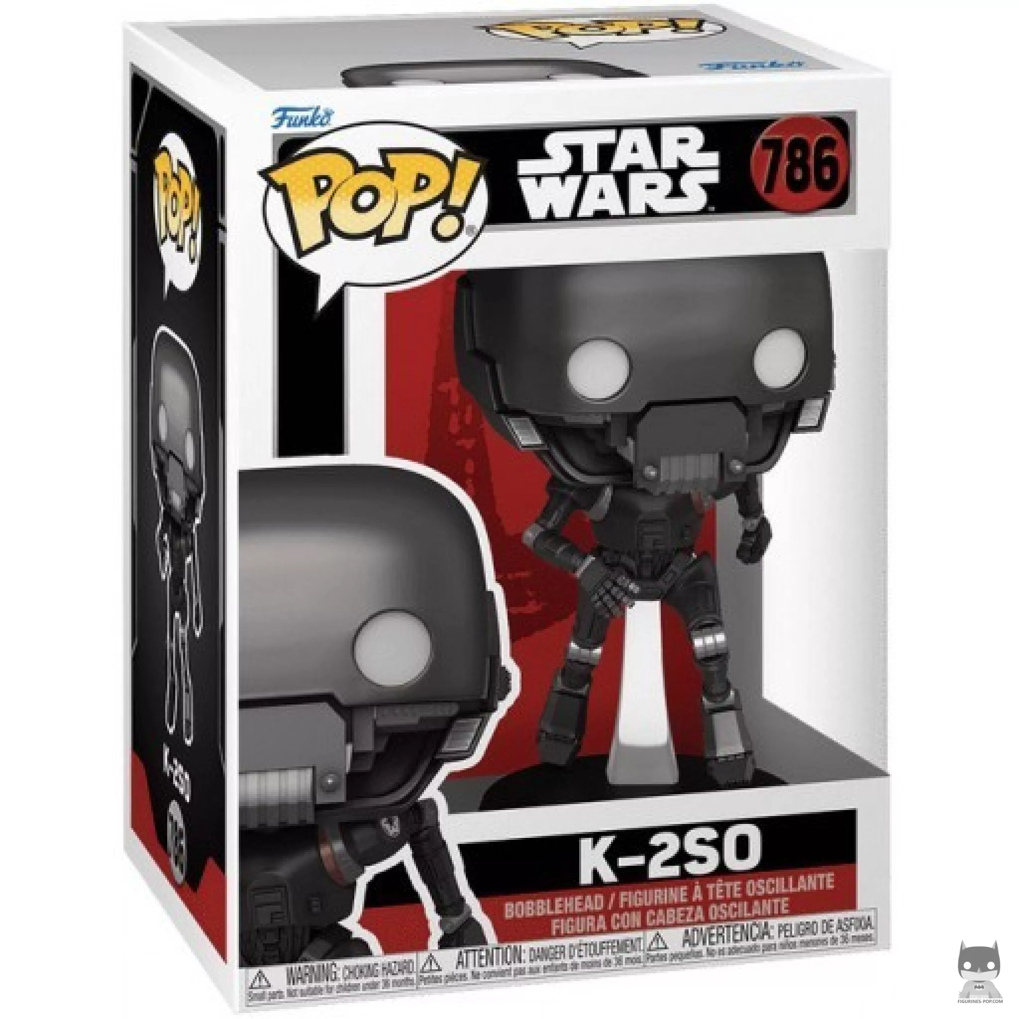 K-2SO Funko Pop! figure in its box