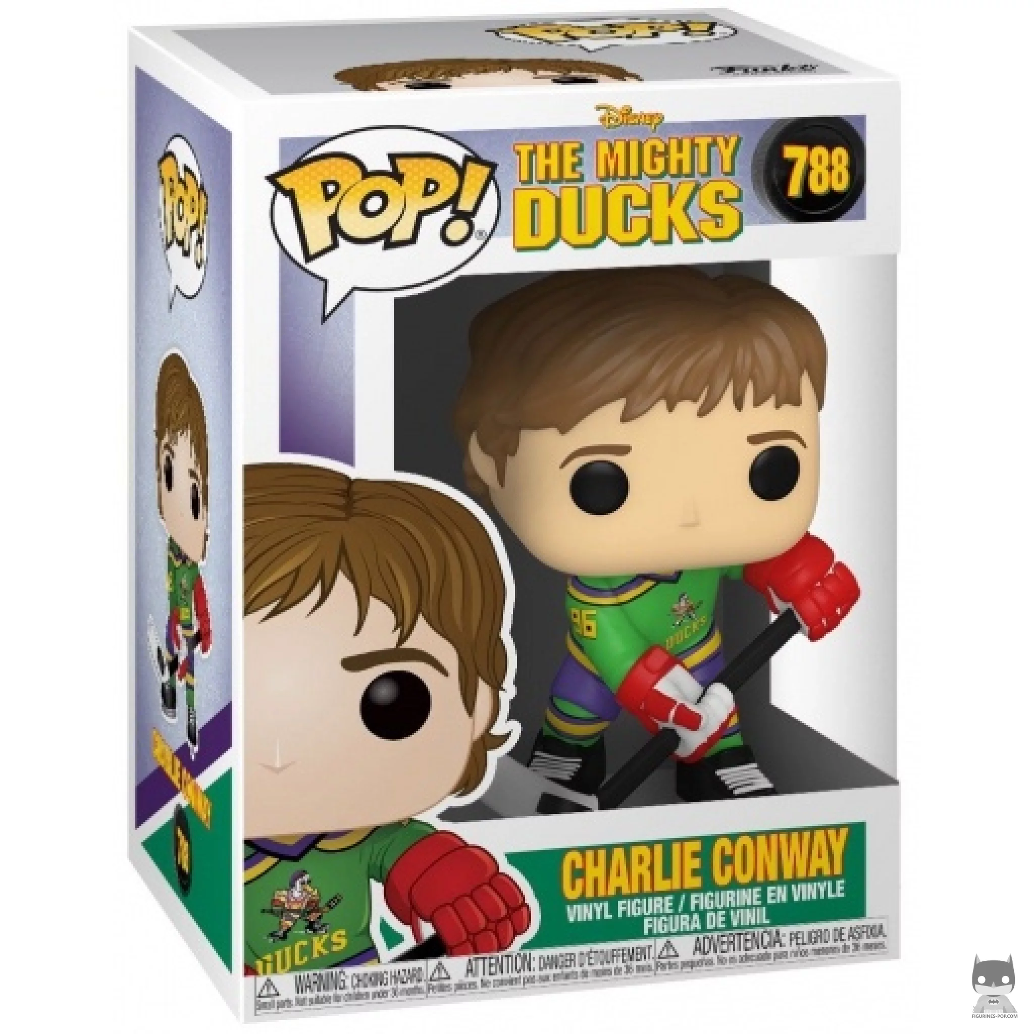Charlie Conway Funko Pop! figure in its box