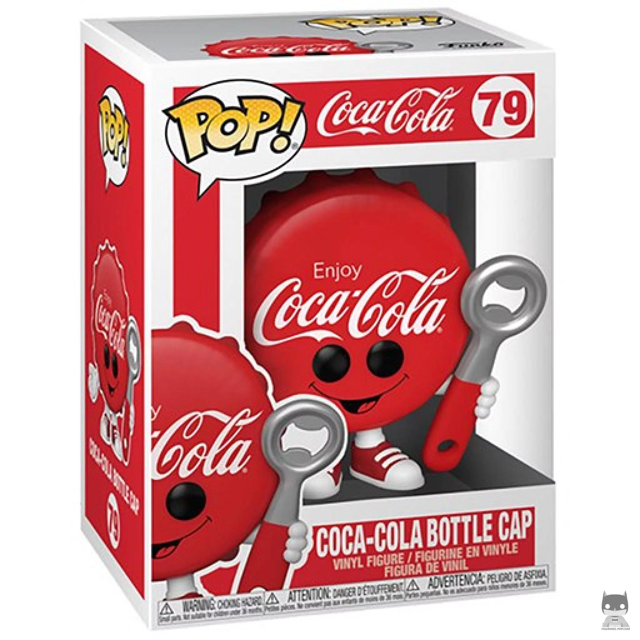 Coca-Cola Bottle Cap Funko Pop! figure in its box