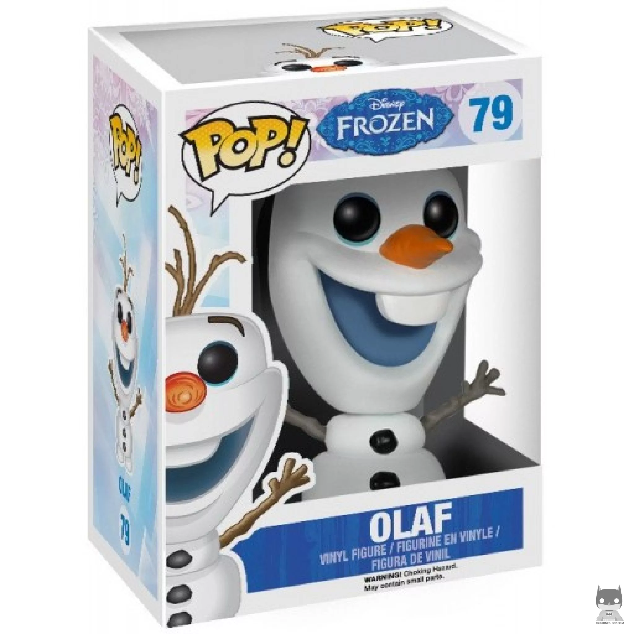 Olaf Funko Pop! figure in its box
