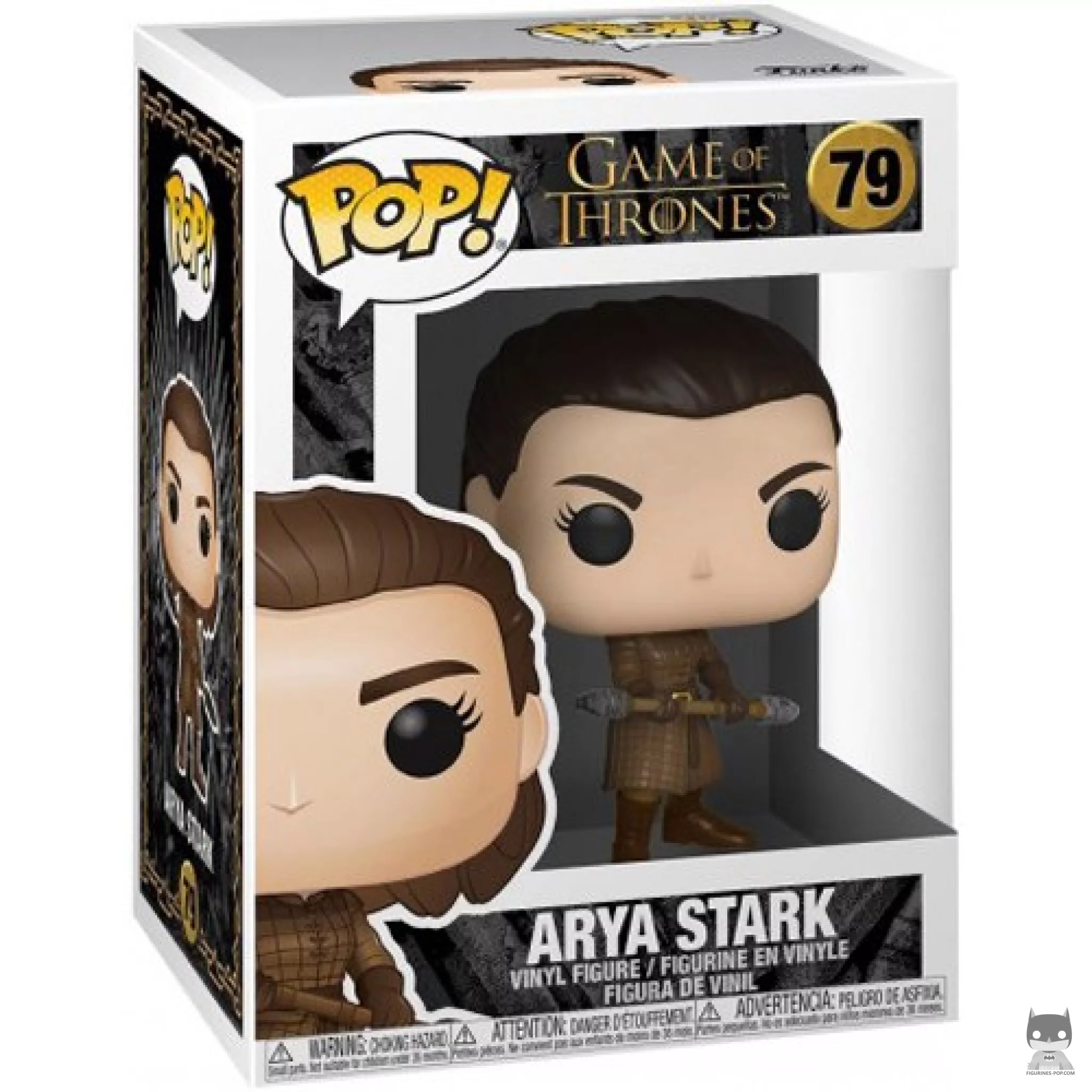 Arya Stark Funko Pop! figure in its box