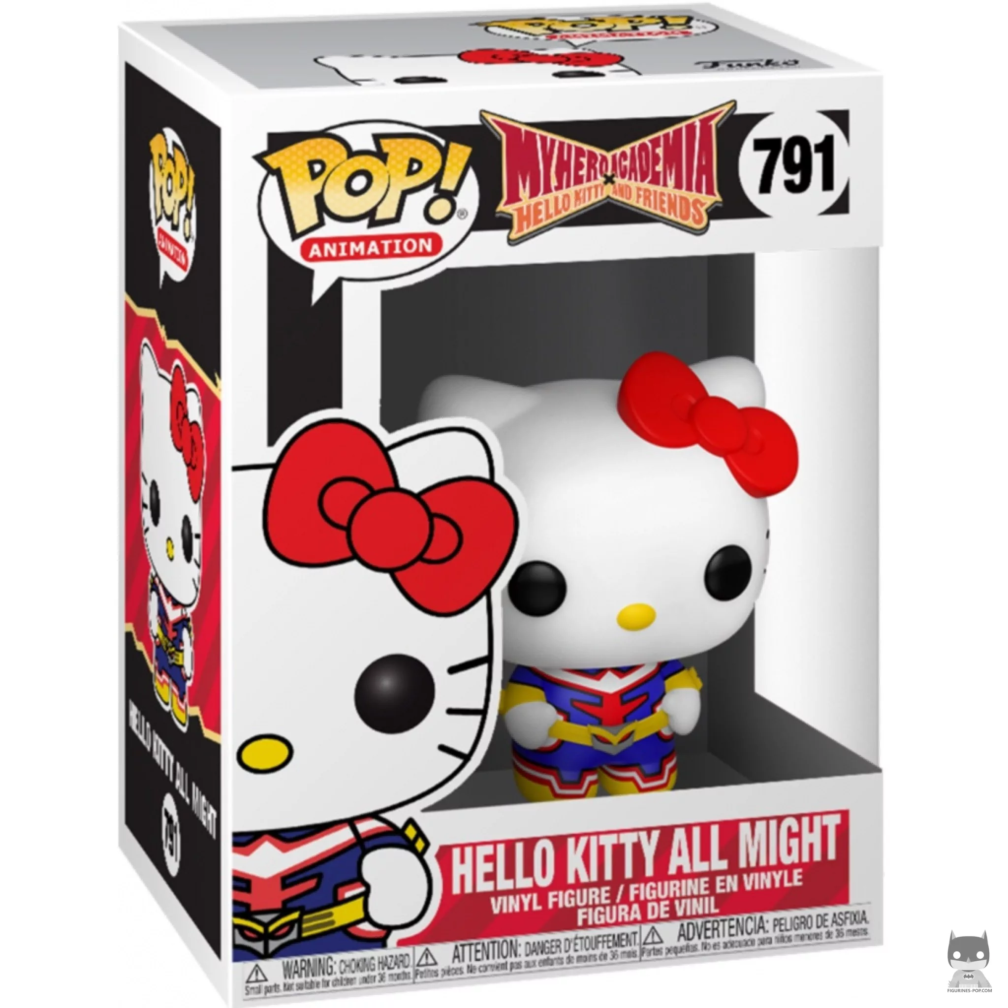 Hello Kitty All Might Funko Pop! figure in its box