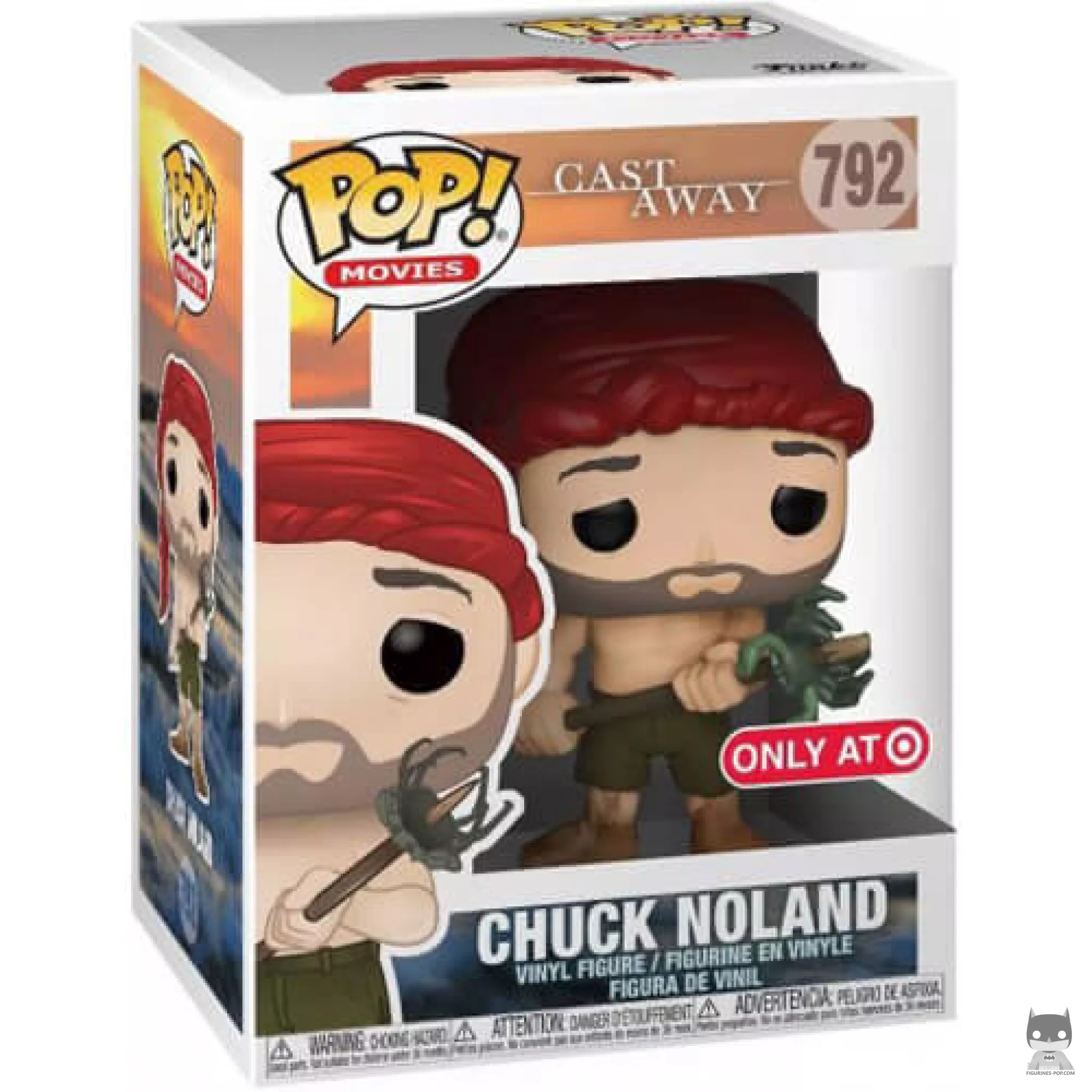 Chuck Noland Funko Pop! figure in its box