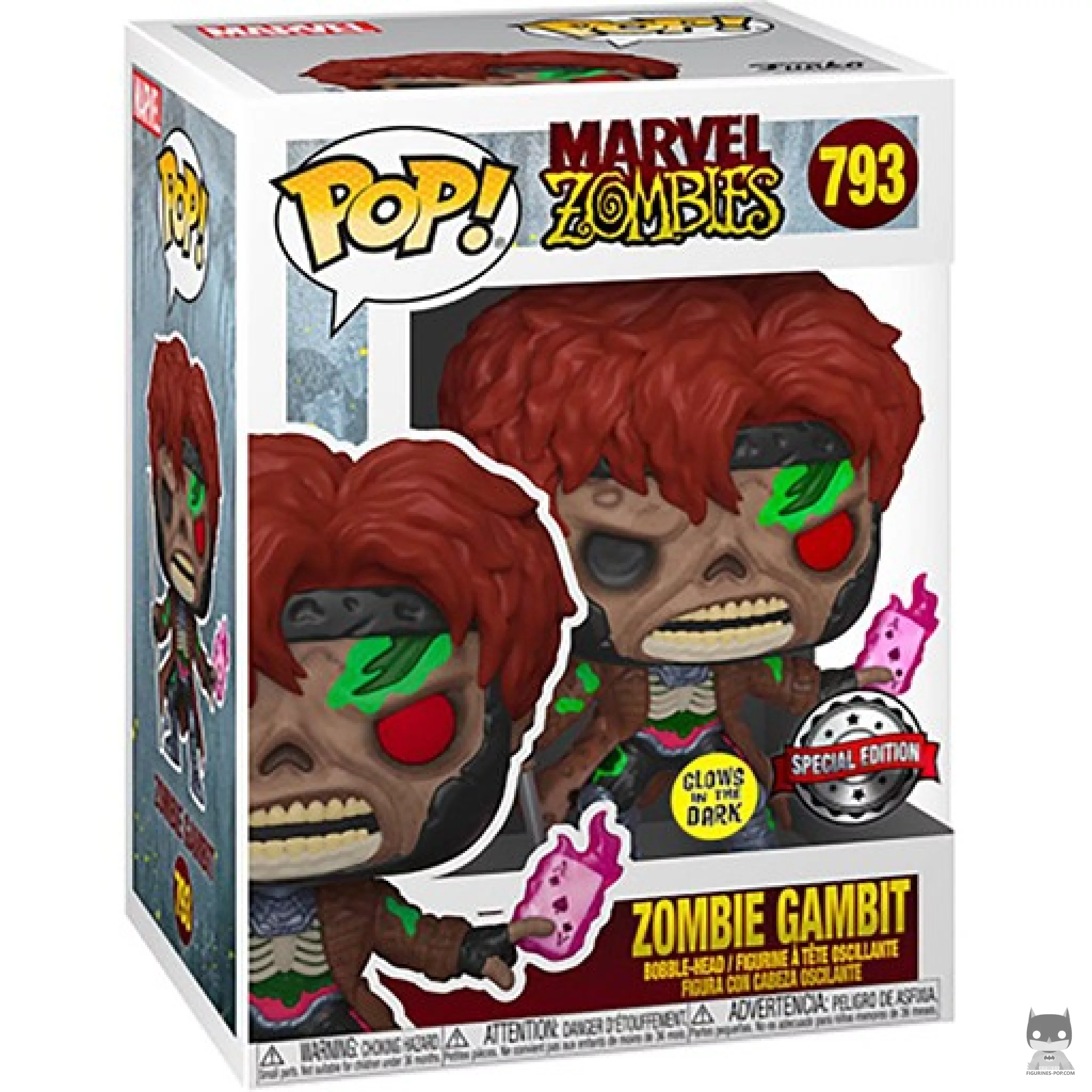 Zombie Gambit Funko Pop! figure in its box