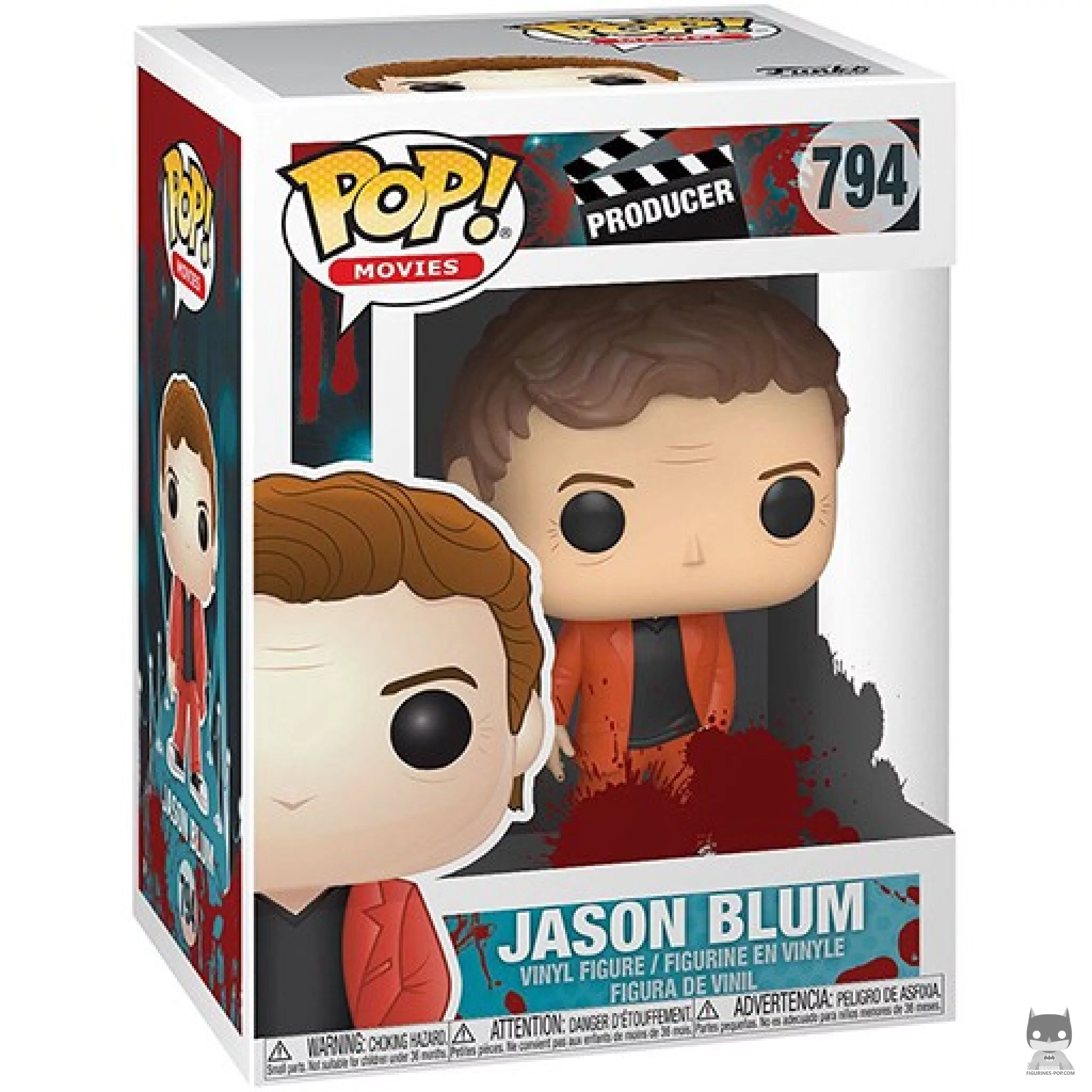 Jason Blum Funko Pop! figure in its box