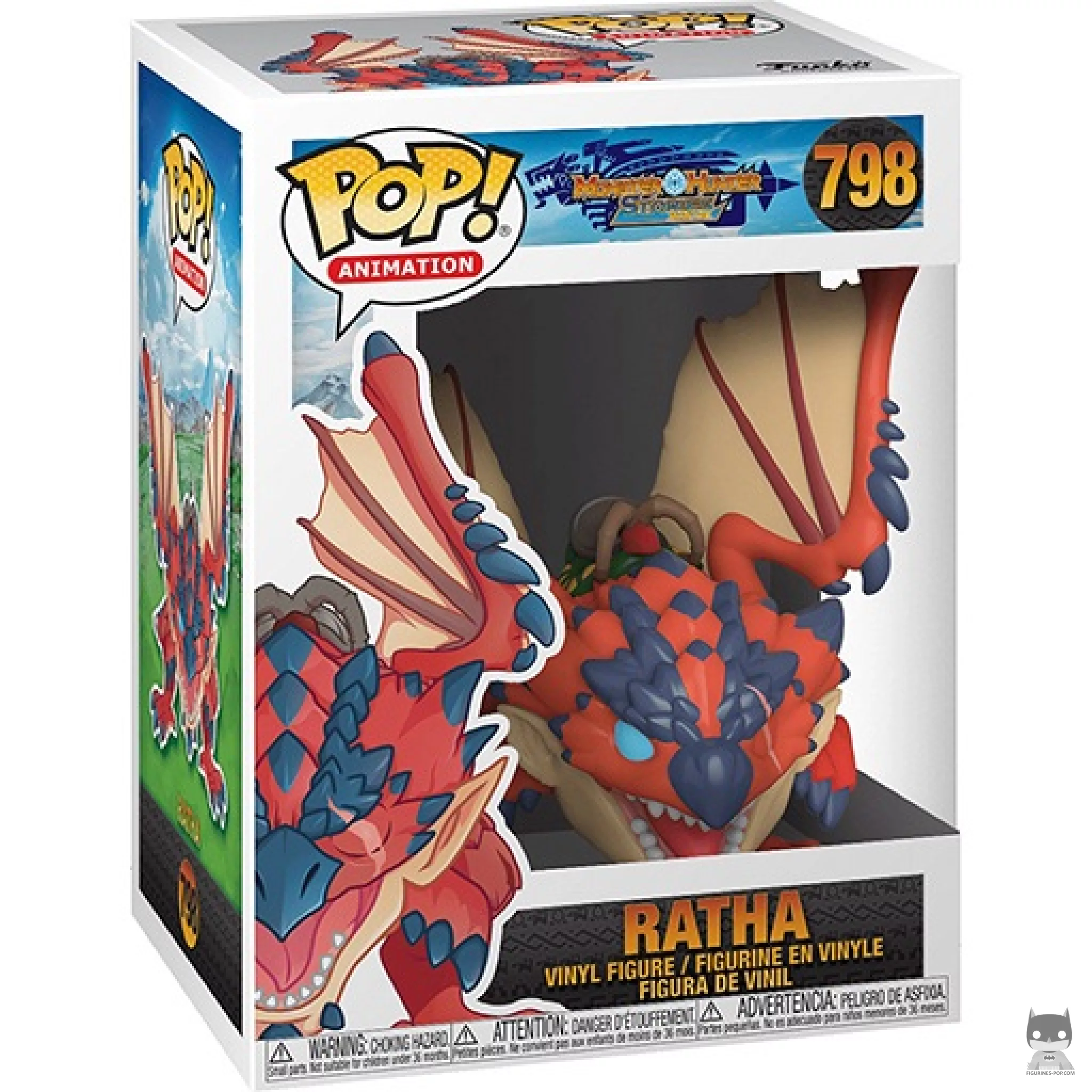 Ratha Funko Pop! figure in its box