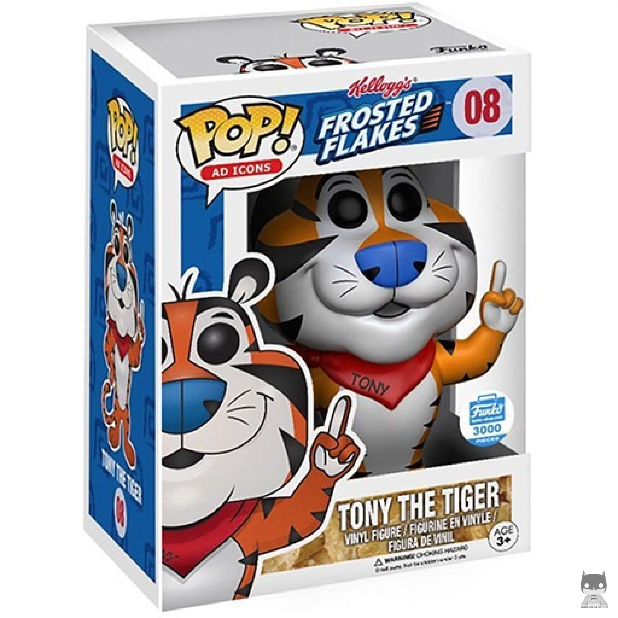 Tony the Tiger Funko Pop! figure in its box