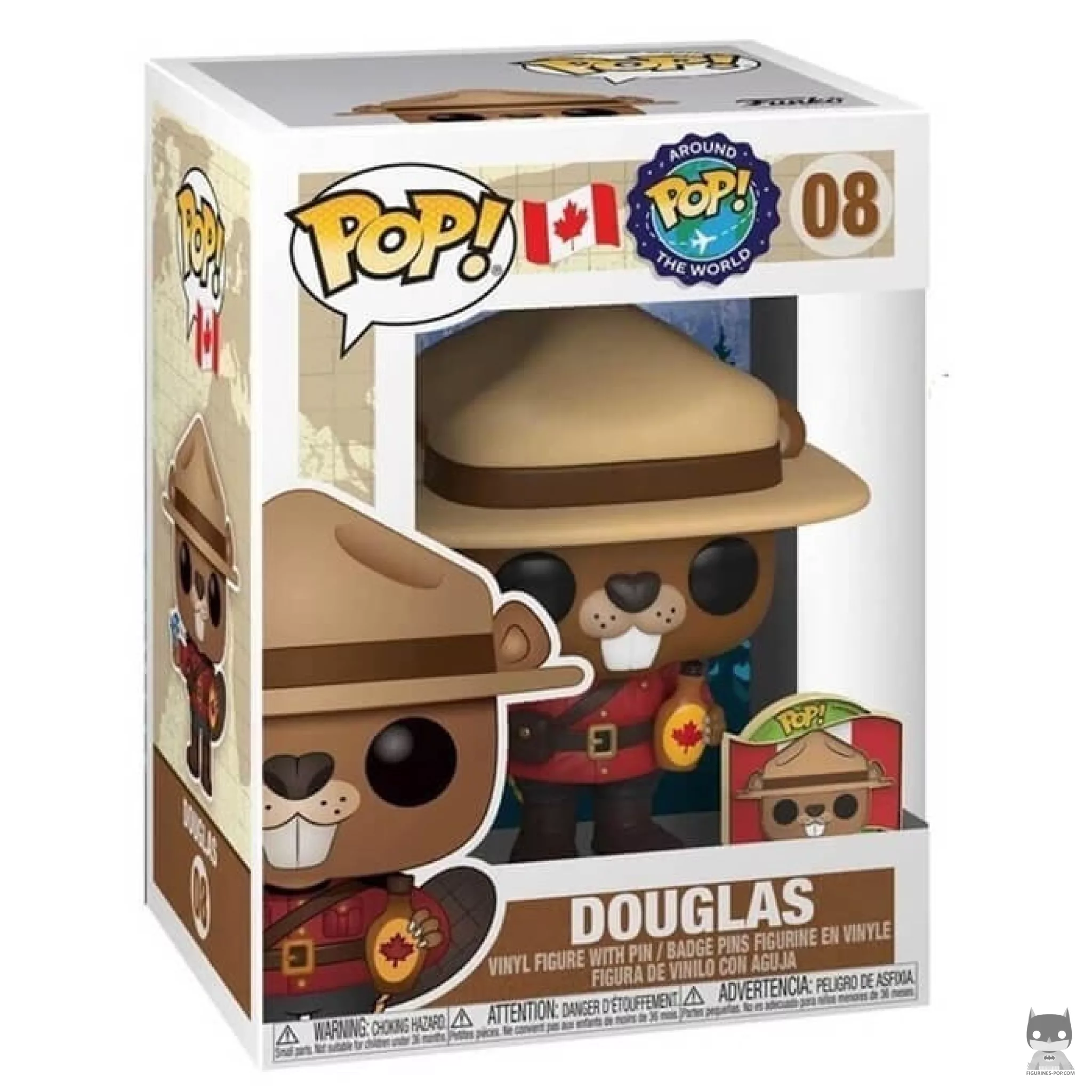 Douglas Funko Pop! figure in its box