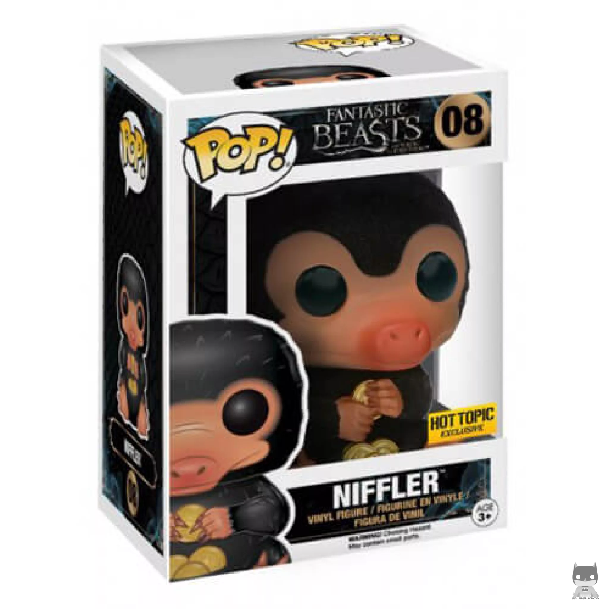 Niffler (Flocked) Funko Pop! figure in its box