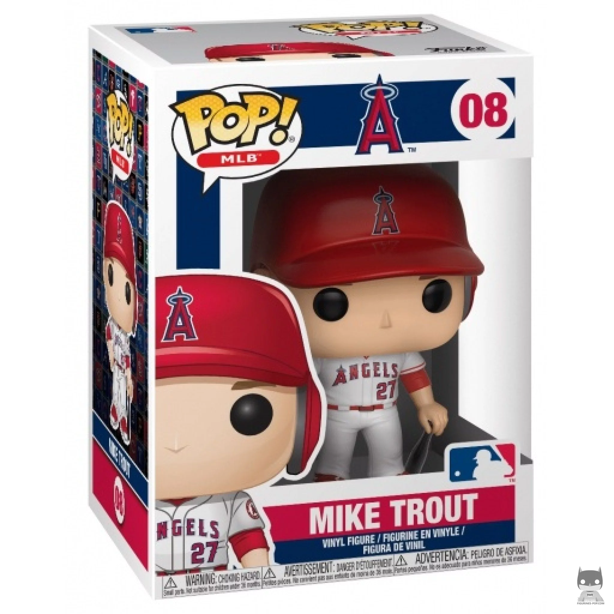 Mike Trout Funko Pop! figure in its box