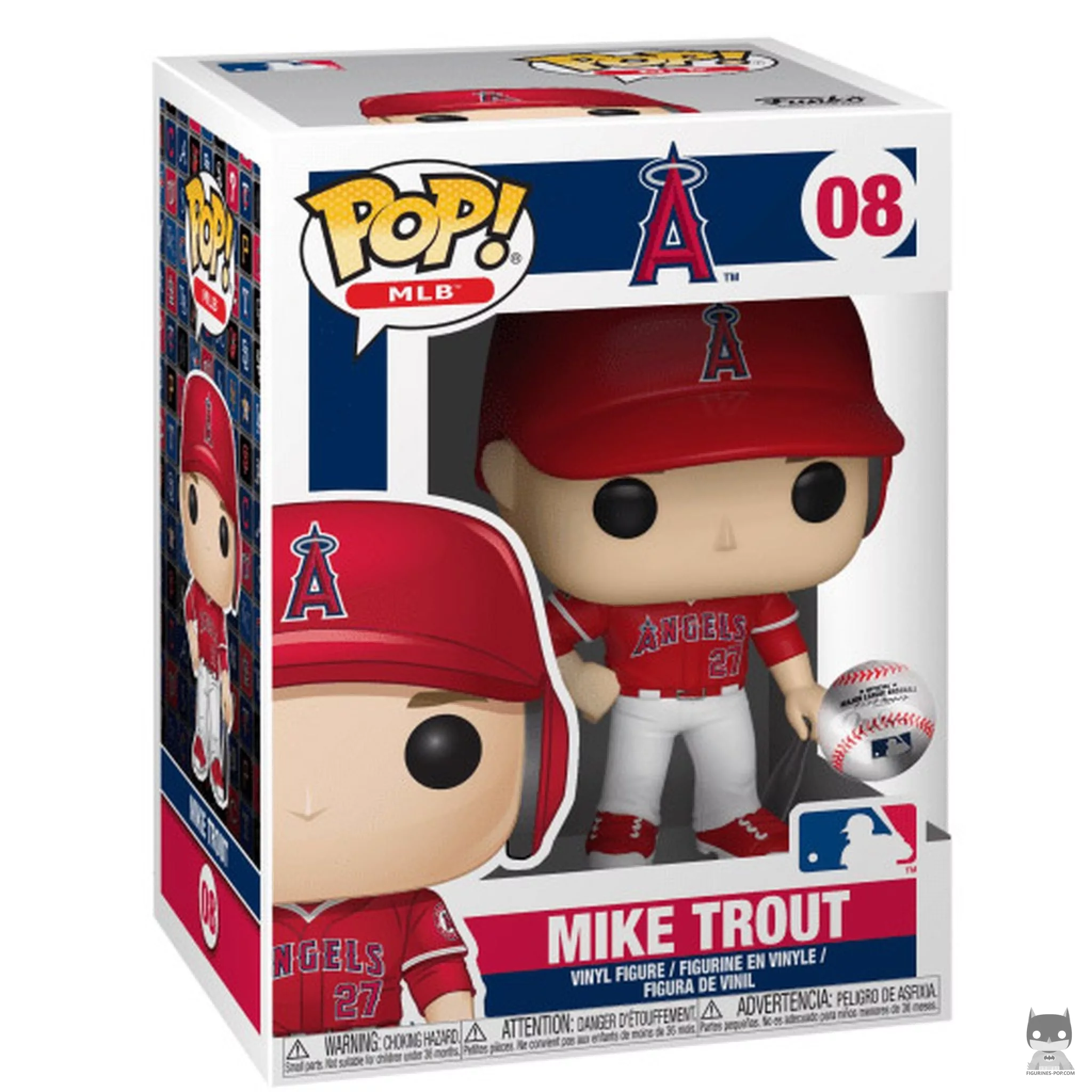Mike Trout Funko Pop! figure in its box