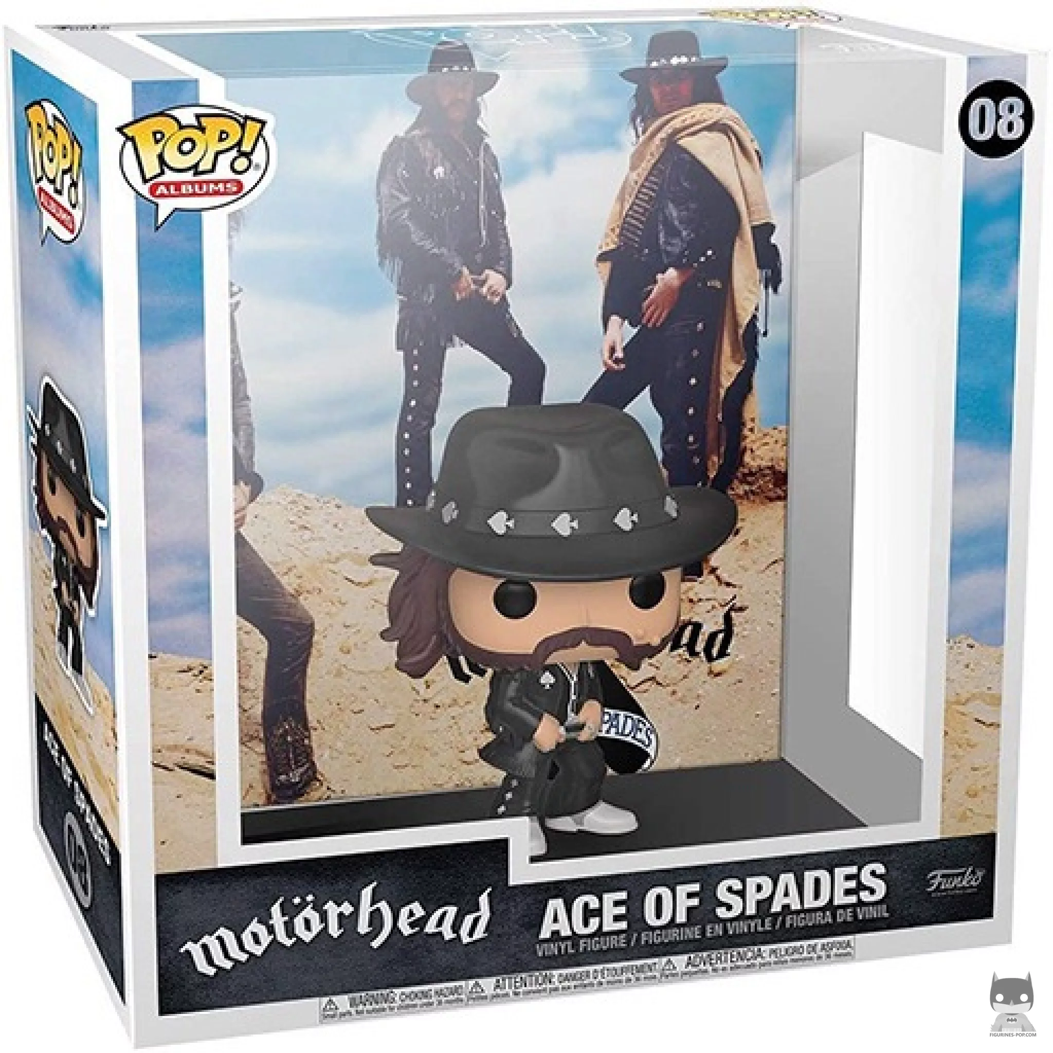 Motörhead : Ace of Spades Funko Pop! figure in its box