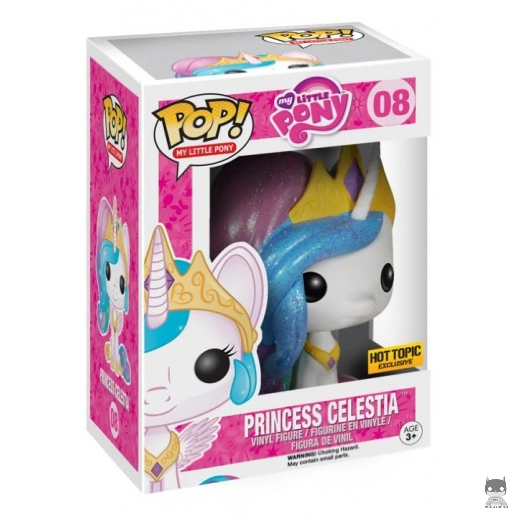 Princess Celestia Funko Pop! figure in its box