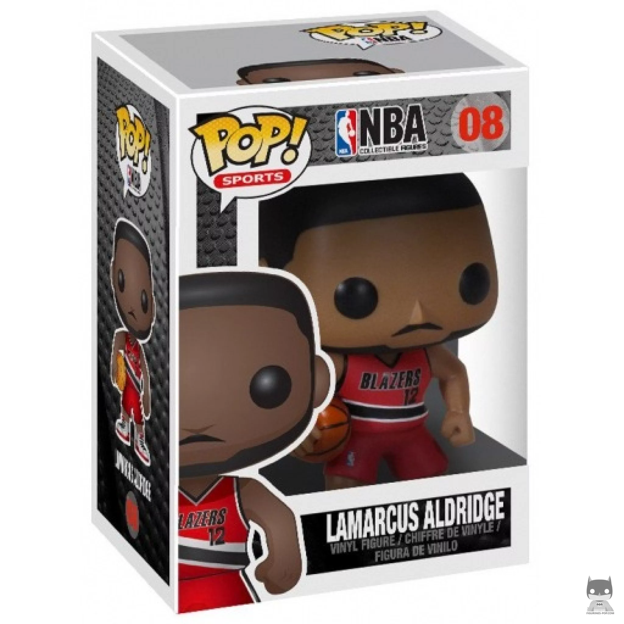 Lamarcus Aldridge Funko Pop! figure in its box