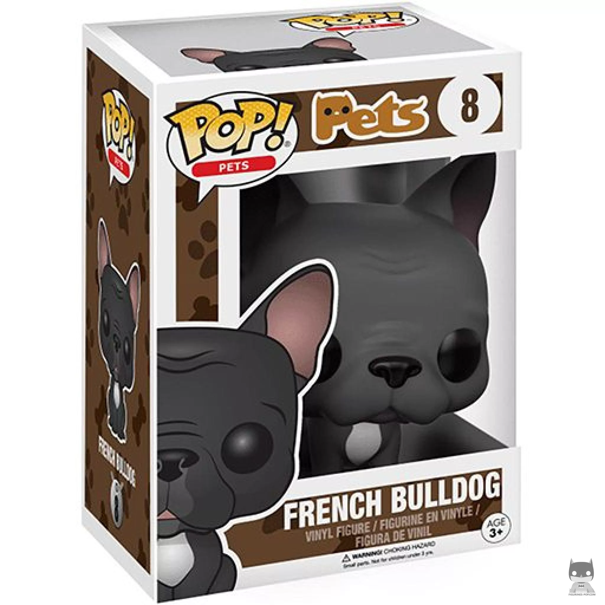 French Bulldog Funko Pop! figure in its box