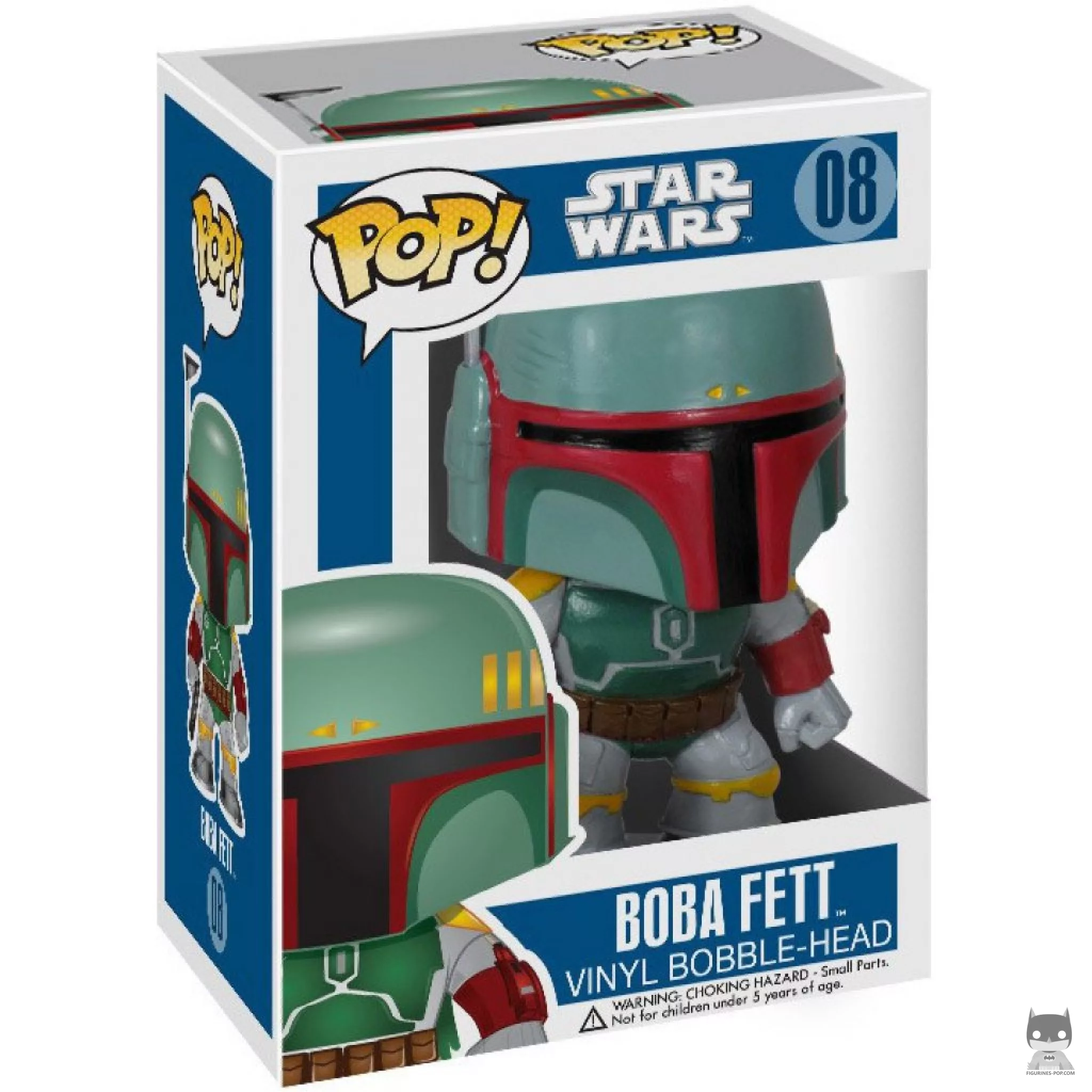 Boba Fett Funko Pop! figure in its box
