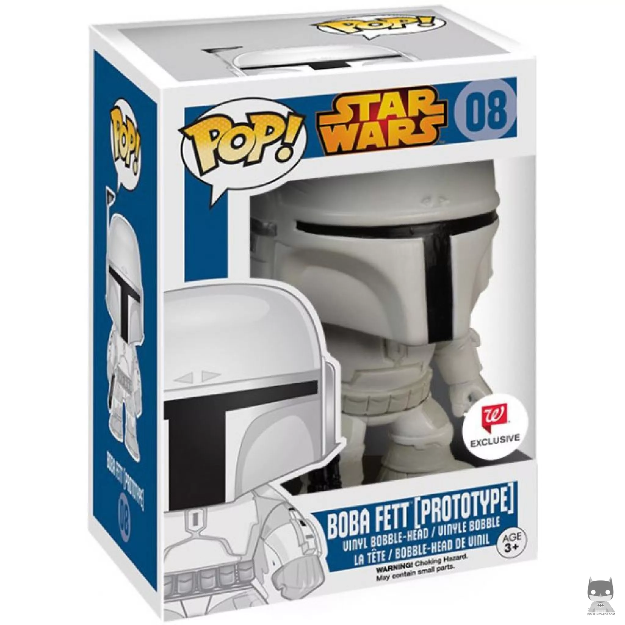 Boba Fett Prototype Funko Pop! figure in its box